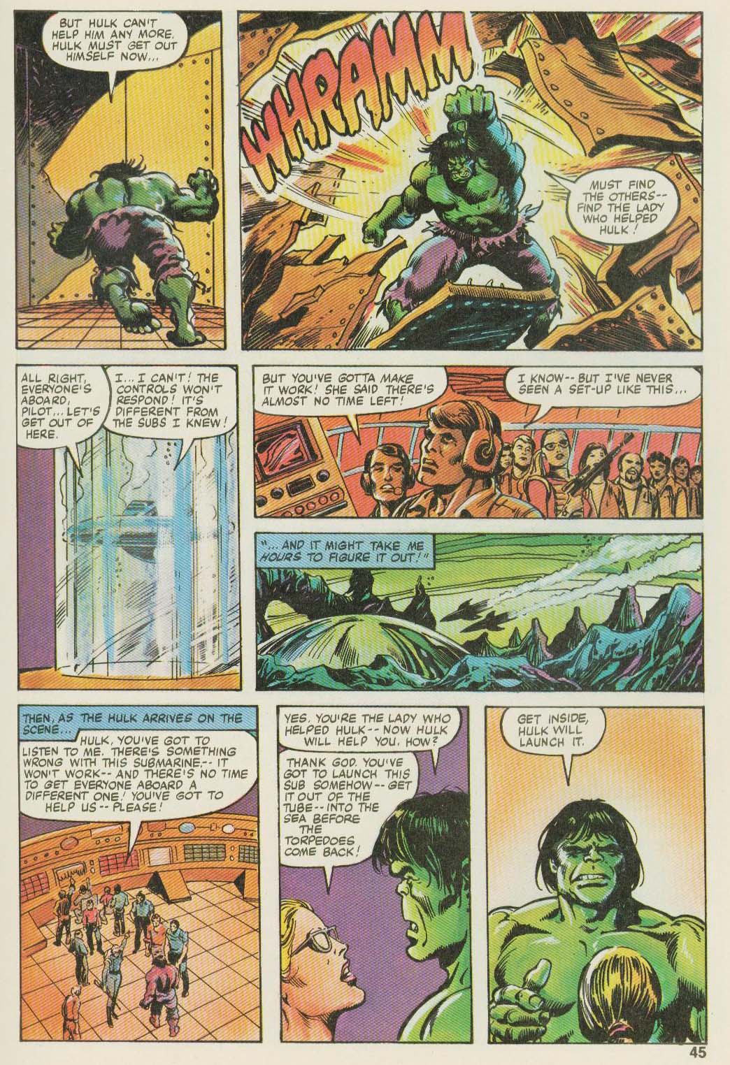 Read online Hulk (1978) comic -  Issue #22 - 45