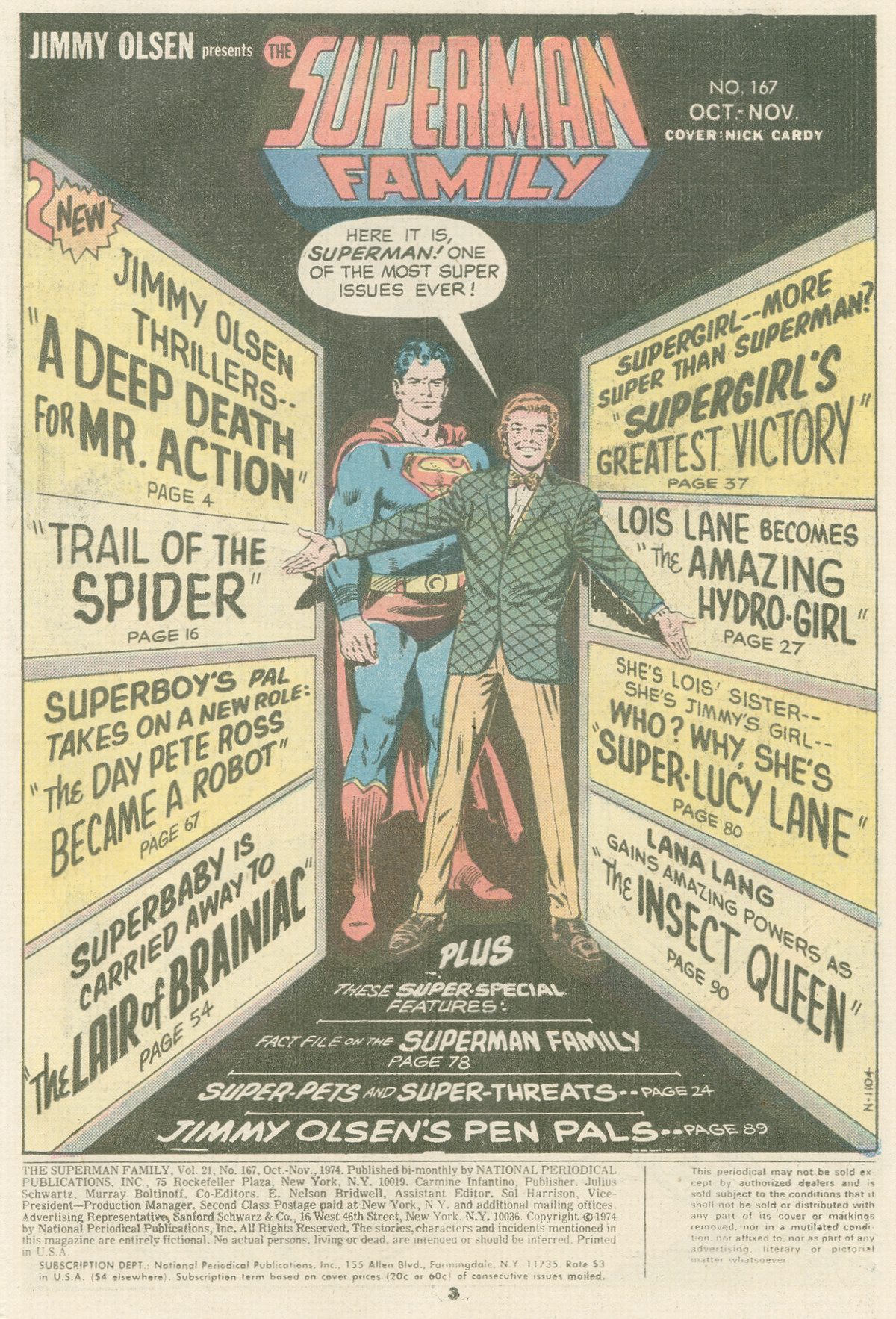 Read online The Superman Family comic -  Issue #167 - 3