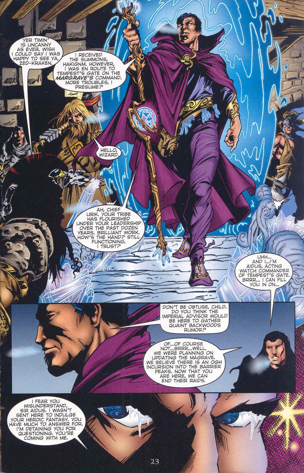 Read online Dungeons & Dragons: Tempests Gate comic -  Issue #1 - 24