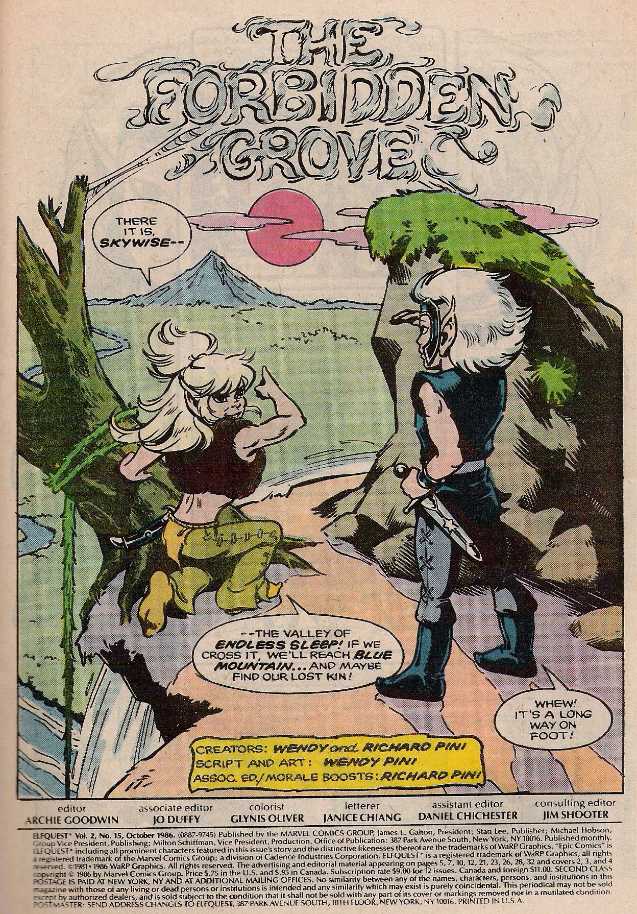 Read online ElfQuest comic -  Issue #15 - 2