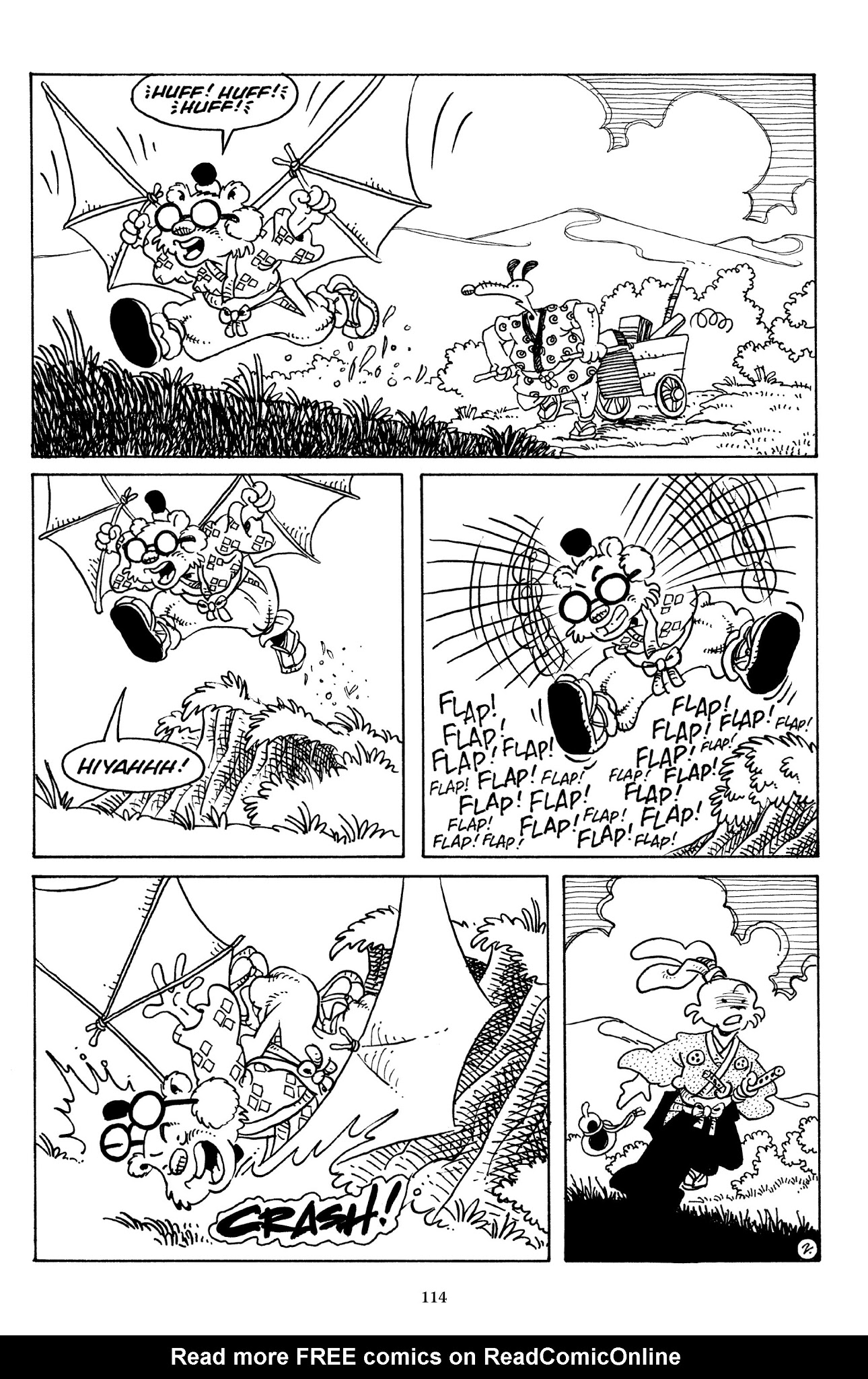 Read online The Usagi Yojimbo Saga comic -  Issue # TPB 5 - 111