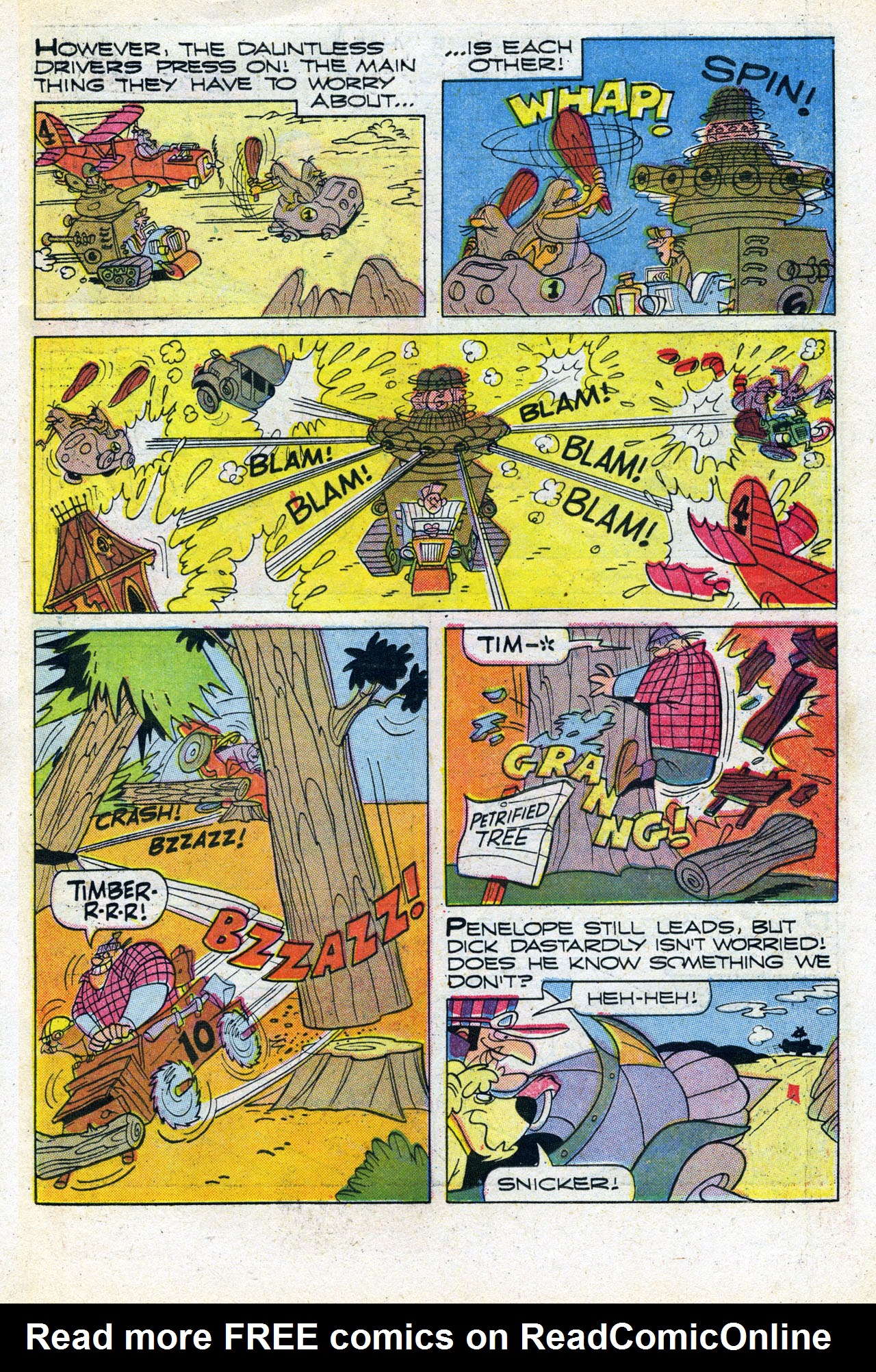 Read online Hanna-Barbera Wacky Races comic -  Issue #2 - 10
