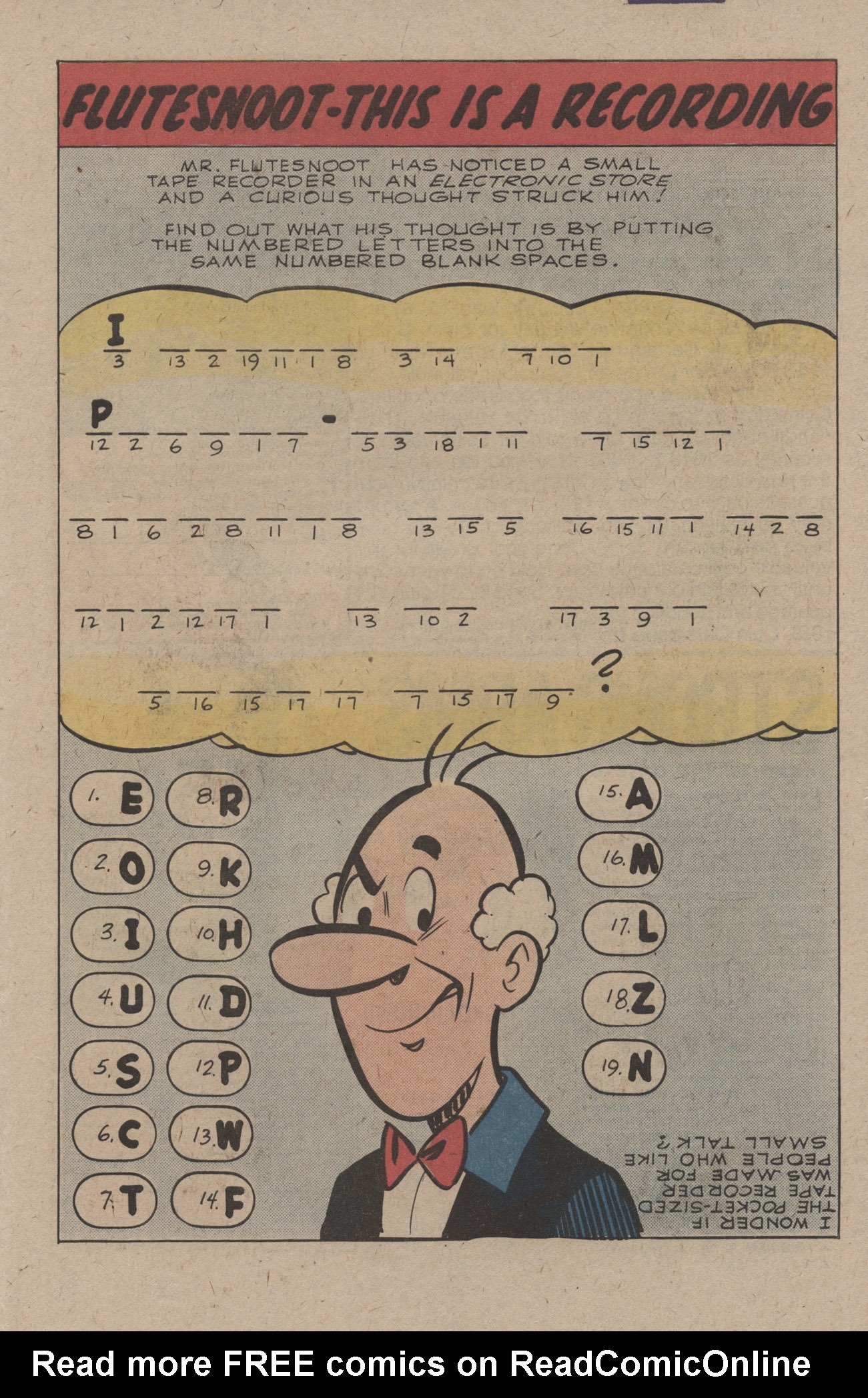 Read online Archie's Joke Book Magazine comic -  Issue #276 - 27