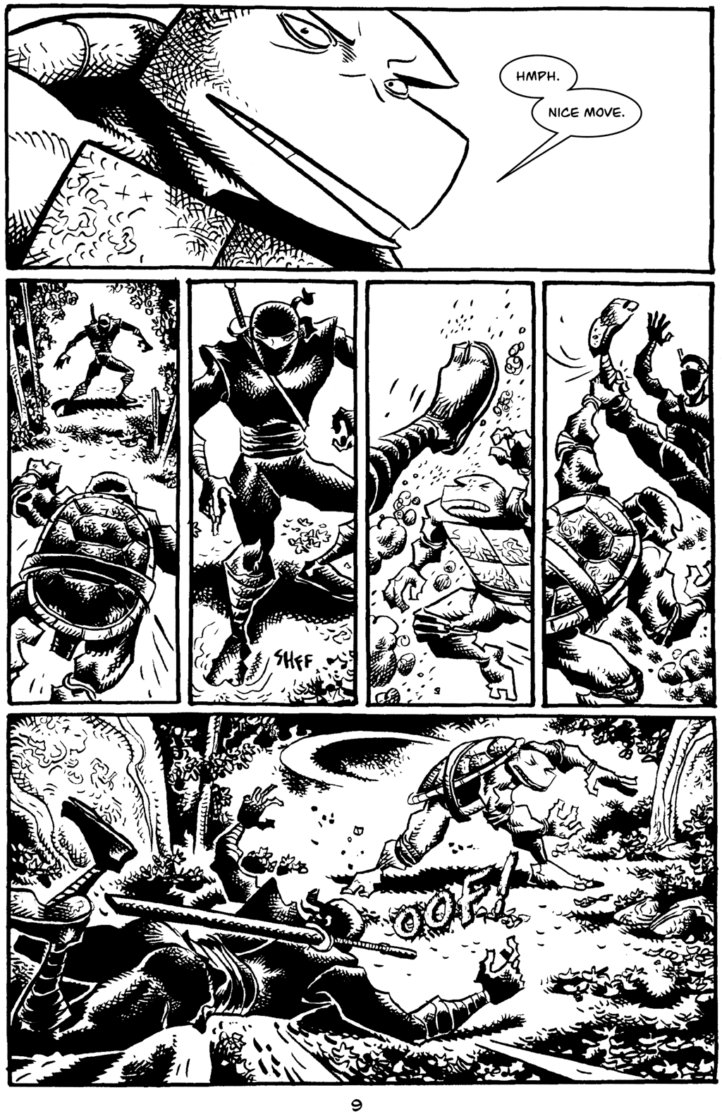 Read online Tales of Leonardo Blind Sight comic -  Issue #4 - 11