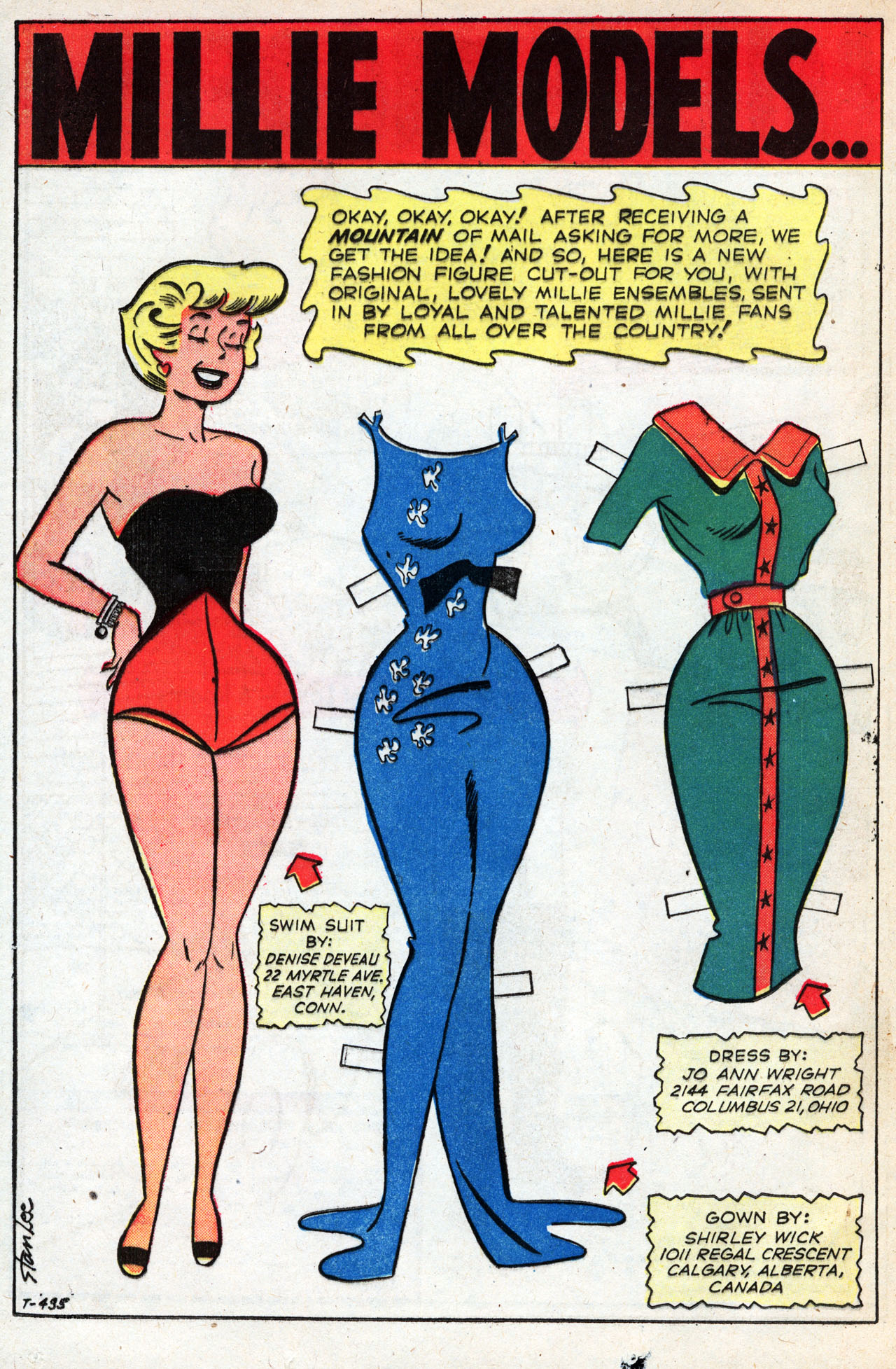 Read online Millie the Model comic -  Issue #94 - 16