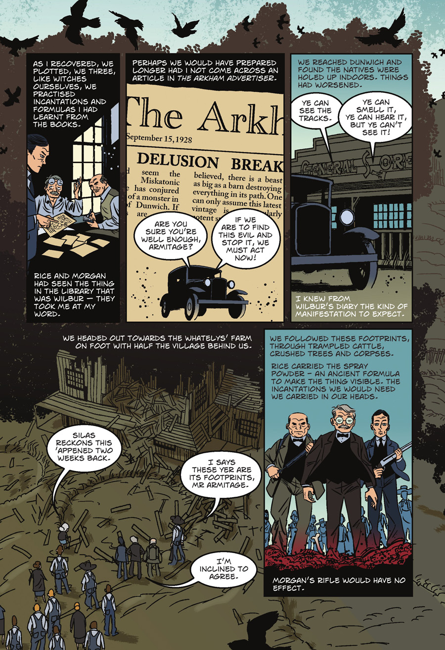 Read online The Lovecraft Anthology comic -  Issue # TPB 1 - 51