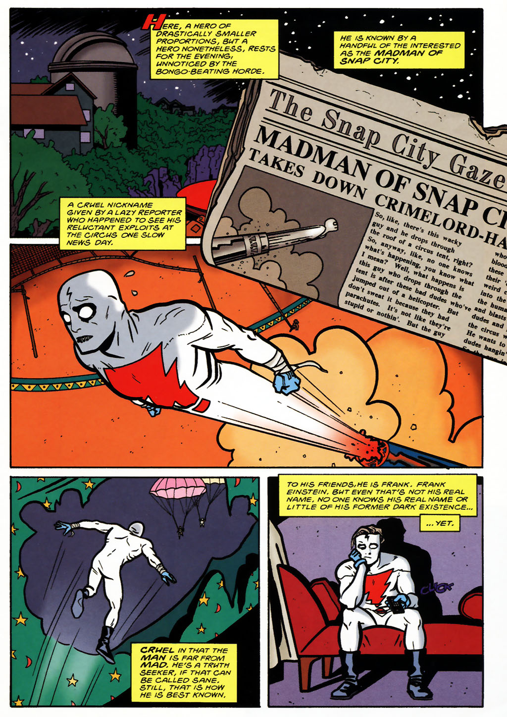 Read online The Superman/Madman: Hullabaloo comic -  Issue #1 - 5