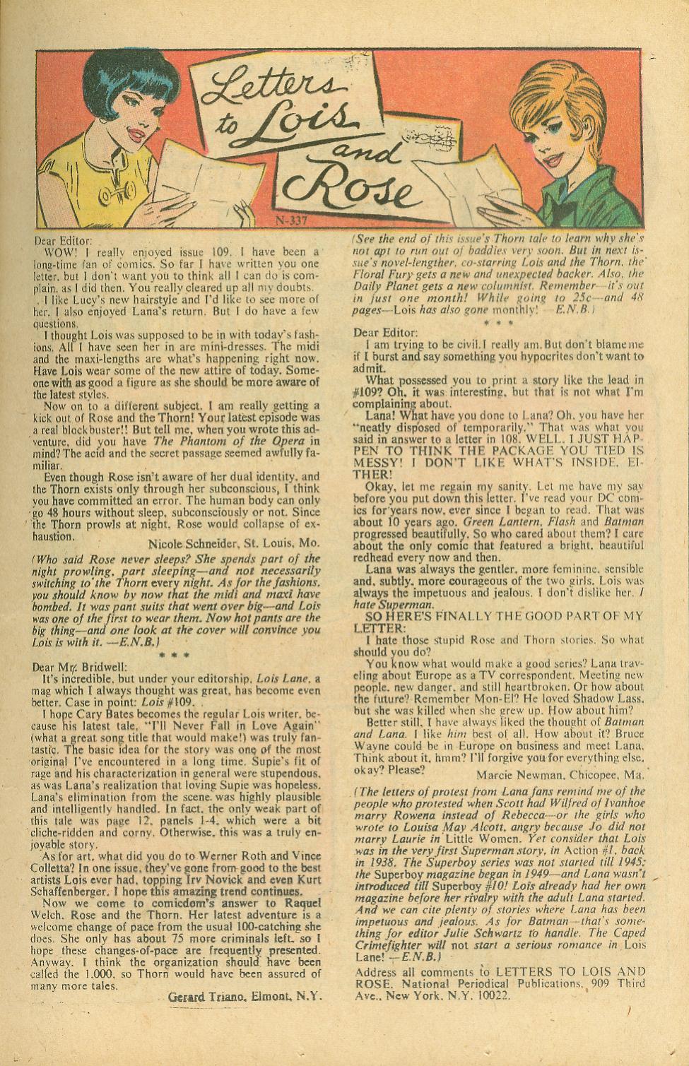 Read online Superman's Girl Friend, Lois Lane comic -  Issue #112 - 19