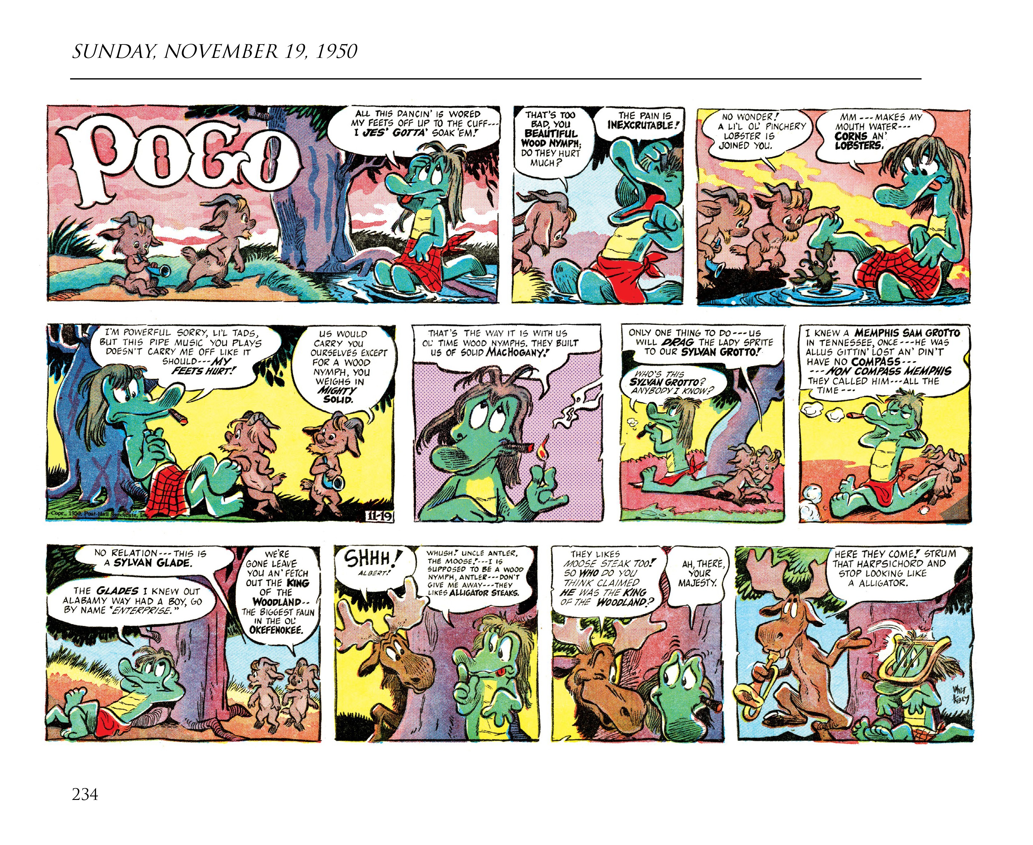 Read online Pogo by Walt Kelly: The Complete Syndicated Comic Strips comic -  Issue # TPB 1 (Part 3) - 52