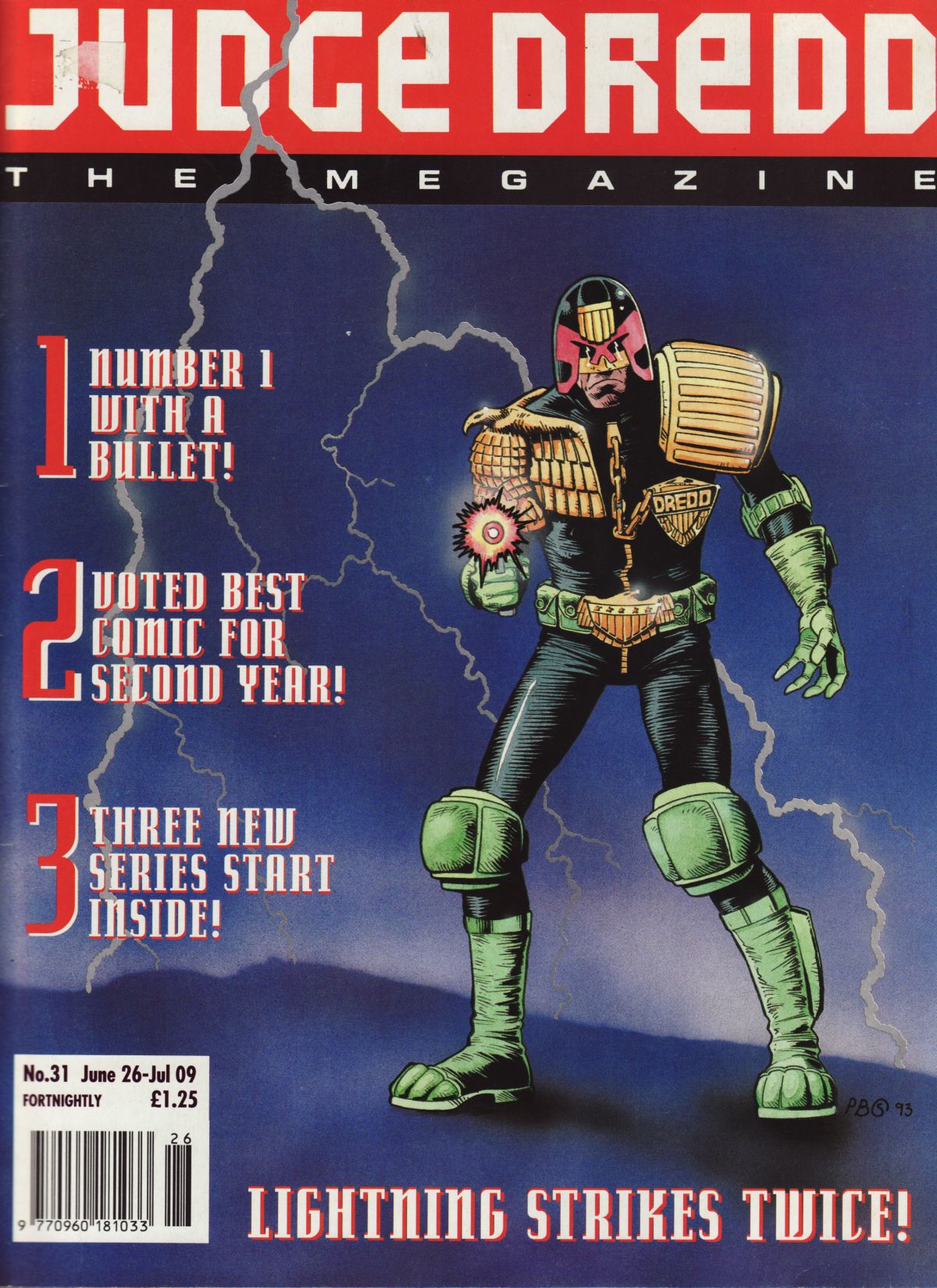 Read online Judge Dredd: The Megazine (vol. 2) comic -  Issue #31 - 1