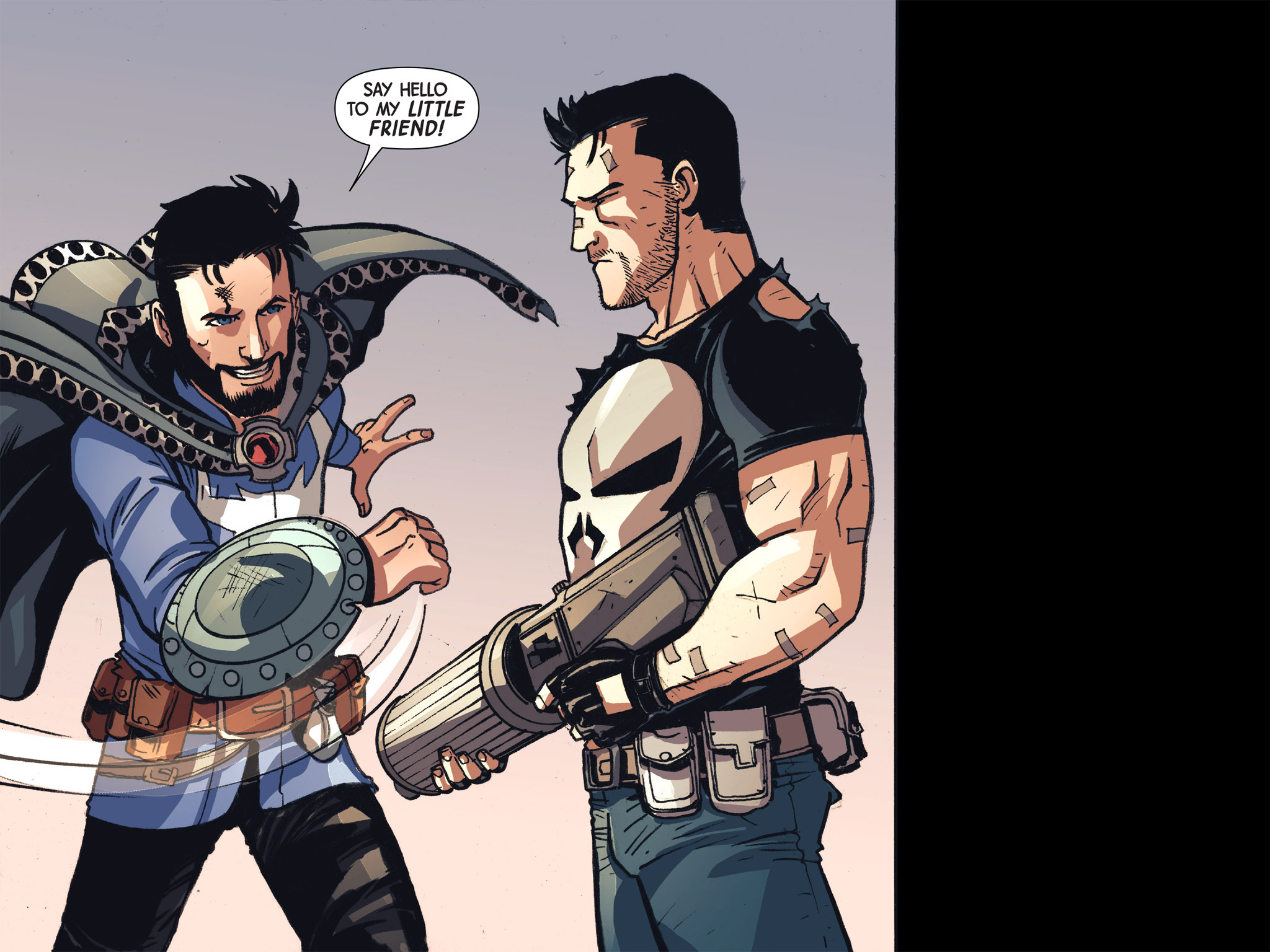 Read online Doctor Strange/Punisher: Magic Bullets Infinite Comic comic -  Issue #7 - 36