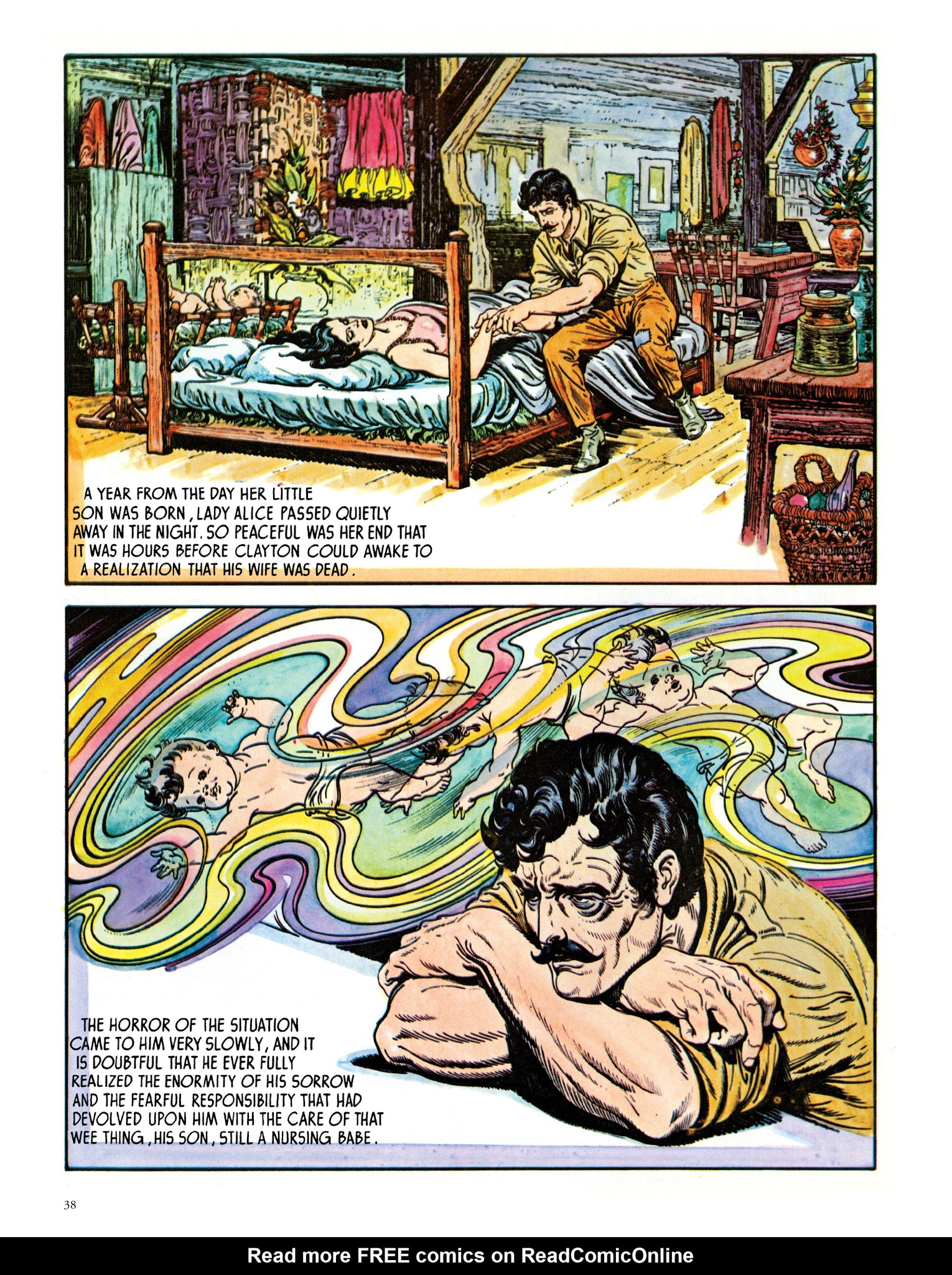 Read online Edgar Rice Burroughs' Tarzan: Burne Hogarth's Lord of the Jungle comic -  Issue # TPB - 40