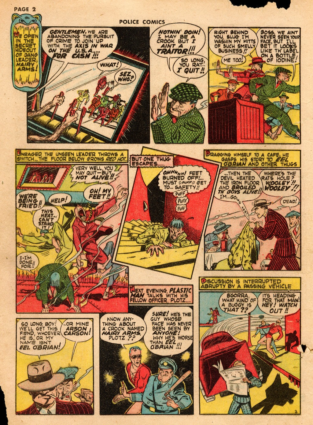 Read online Police Comics comic -  Issue #9 - 5