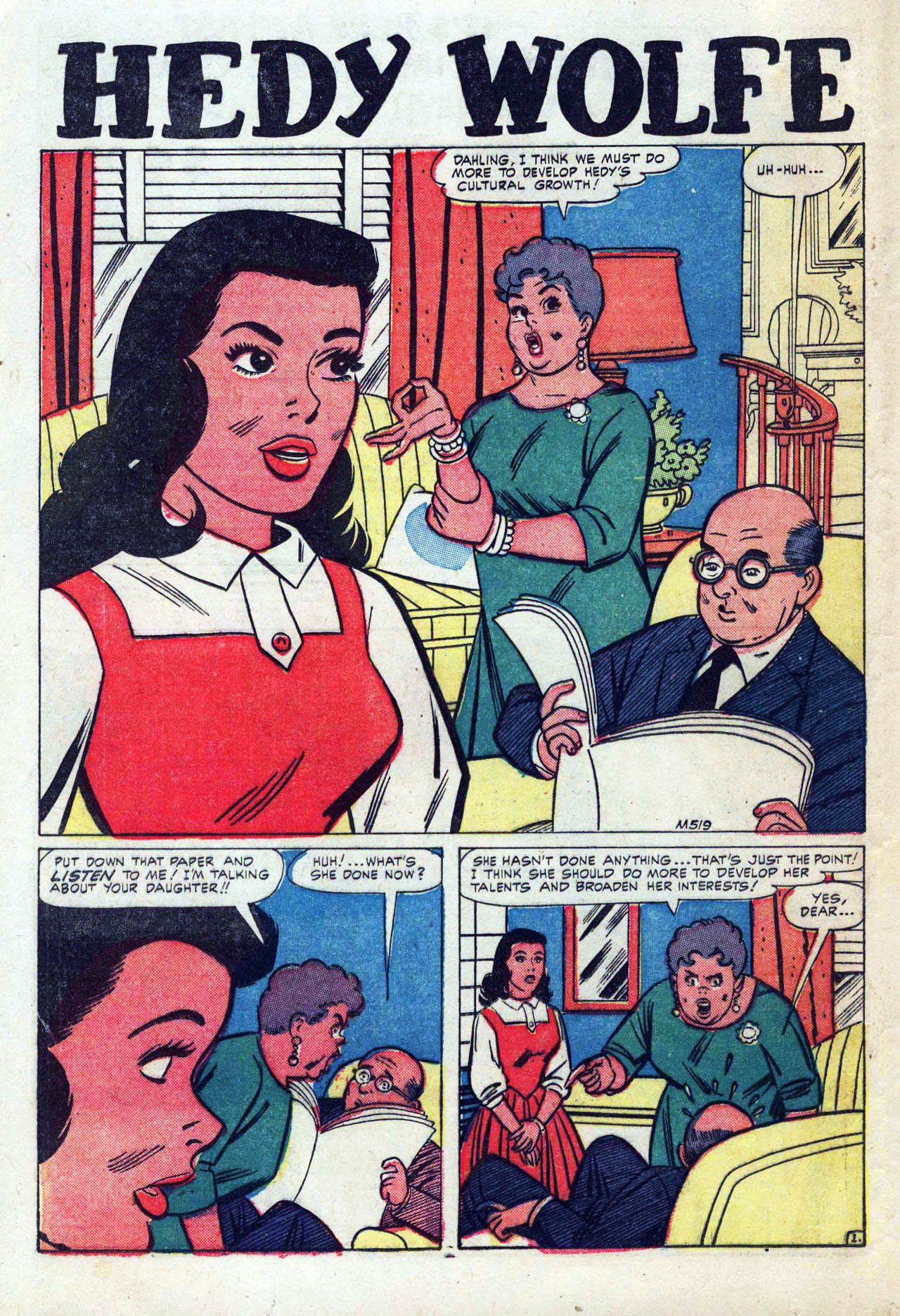 Read online Patsy Walker comic -  Issue #71 - 16