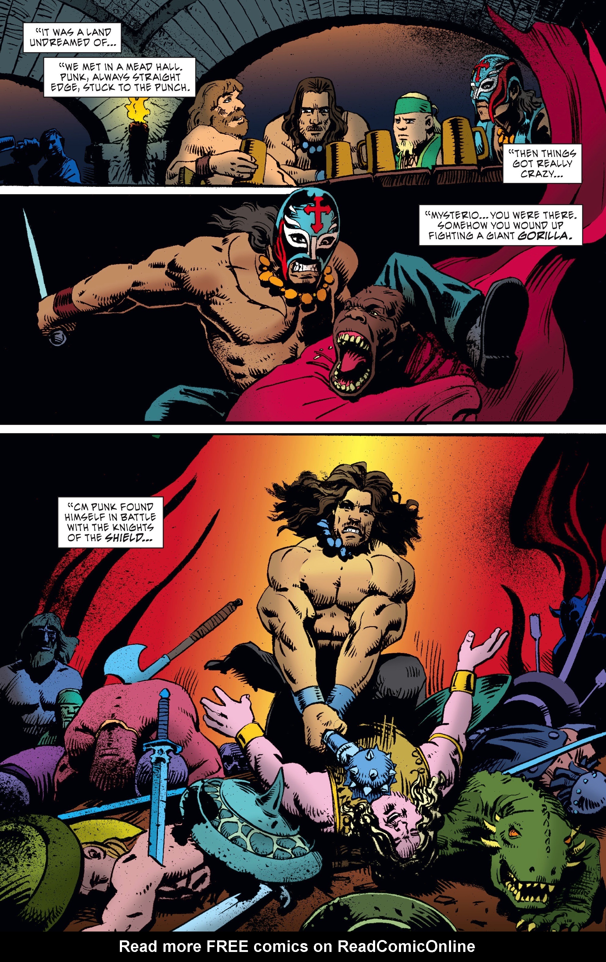 Read online WWE Superstars comic -  Issue #5 - 16