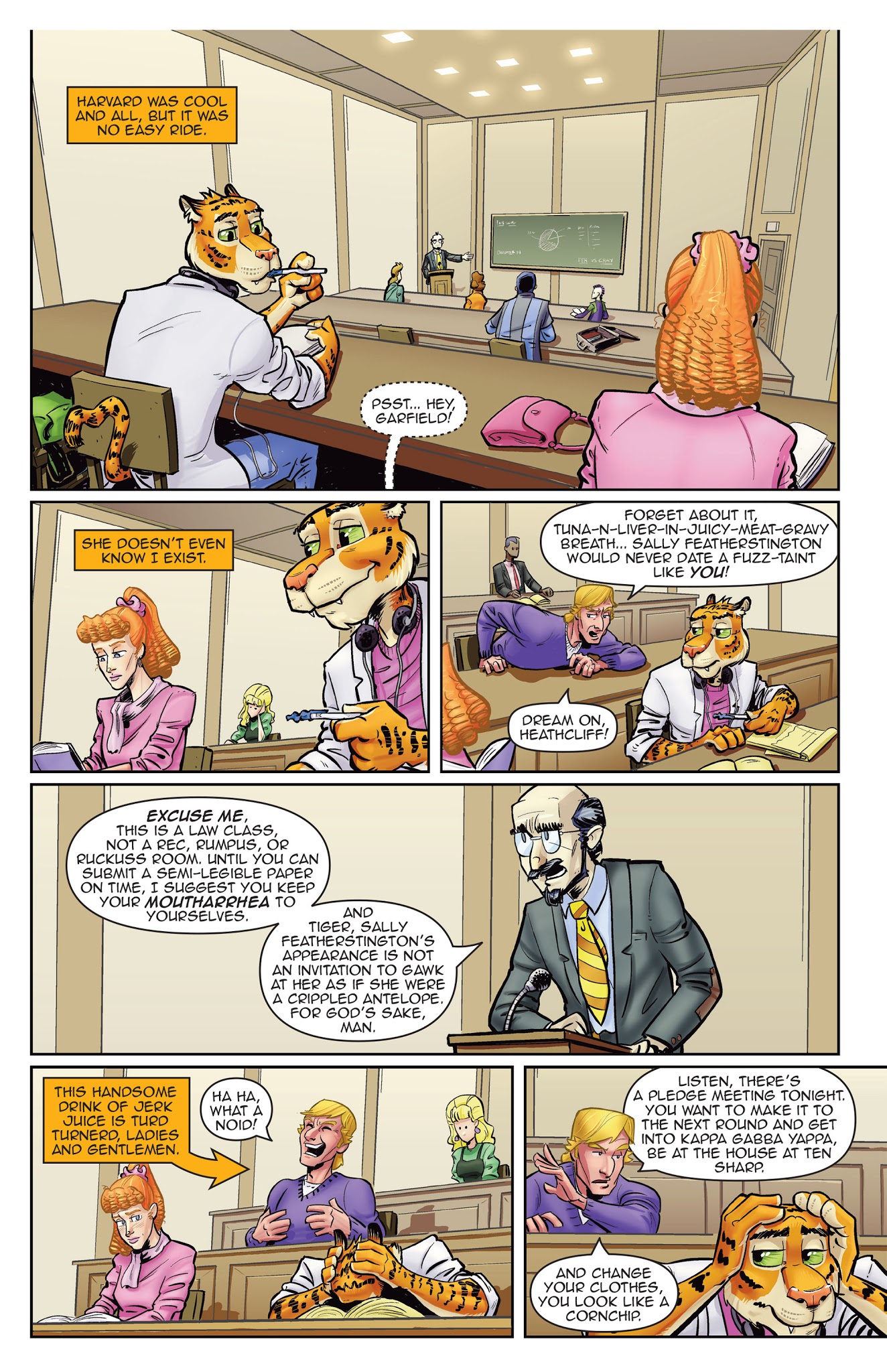 Read online Tiger Lawyer comic -  Issue #3 - 4