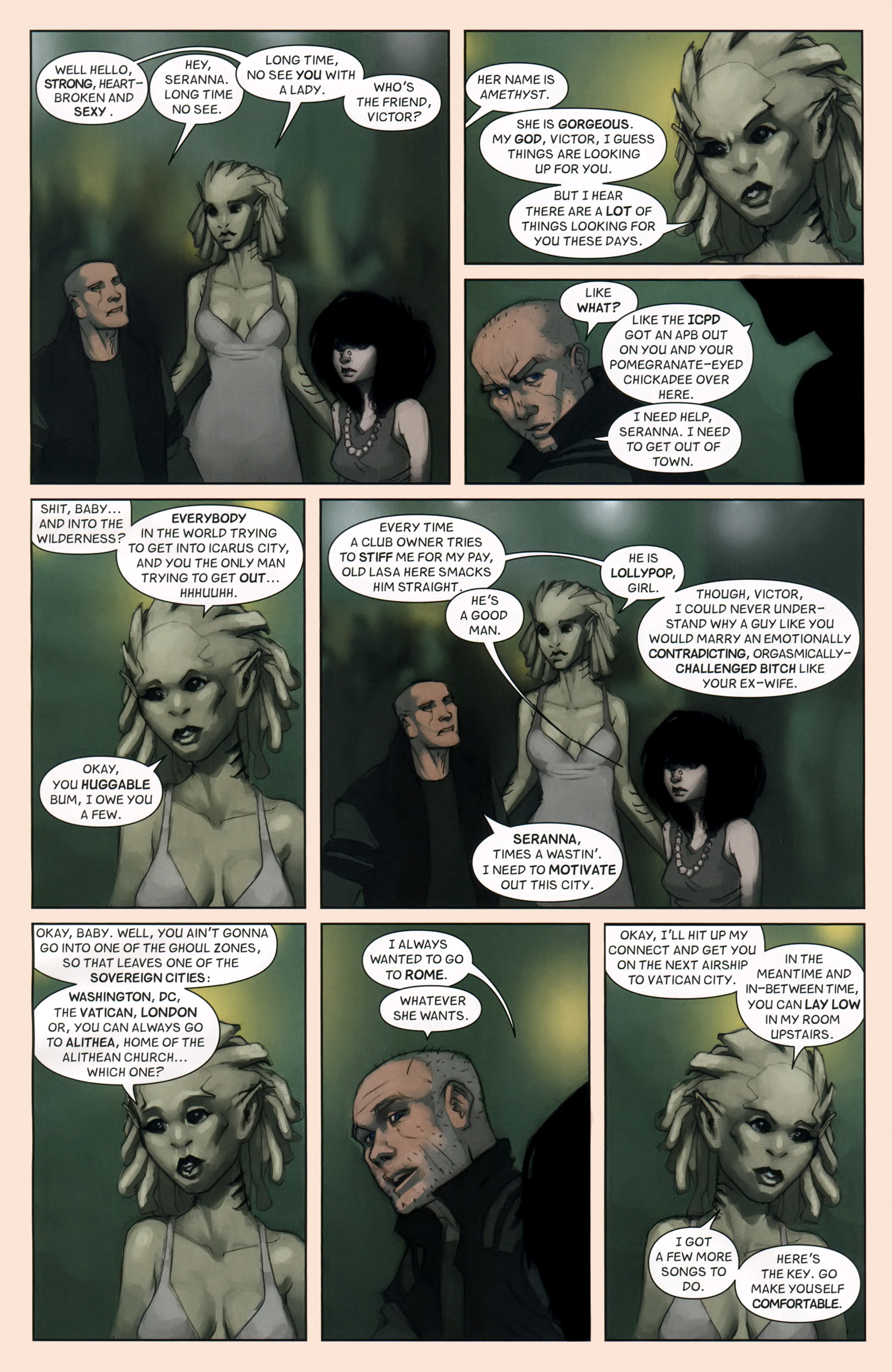Read online Vescell comic -  Issue #7 - 14