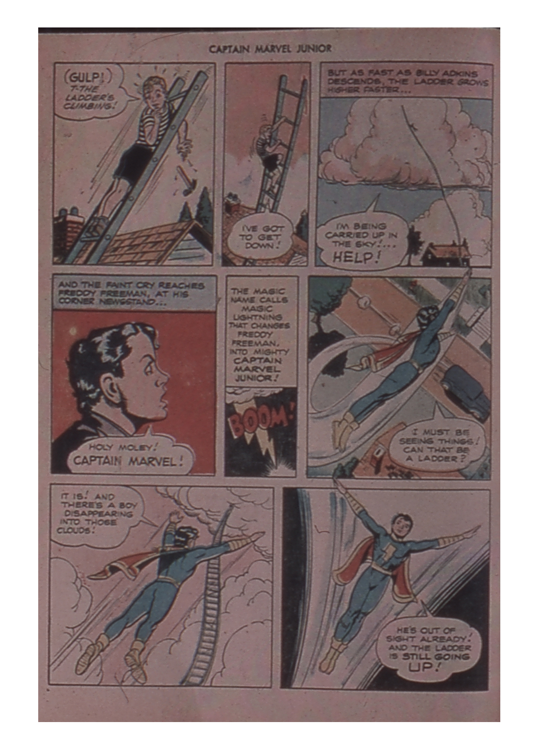 Read online Captain Marvel, Jr. comic -  Issue #57 - 6