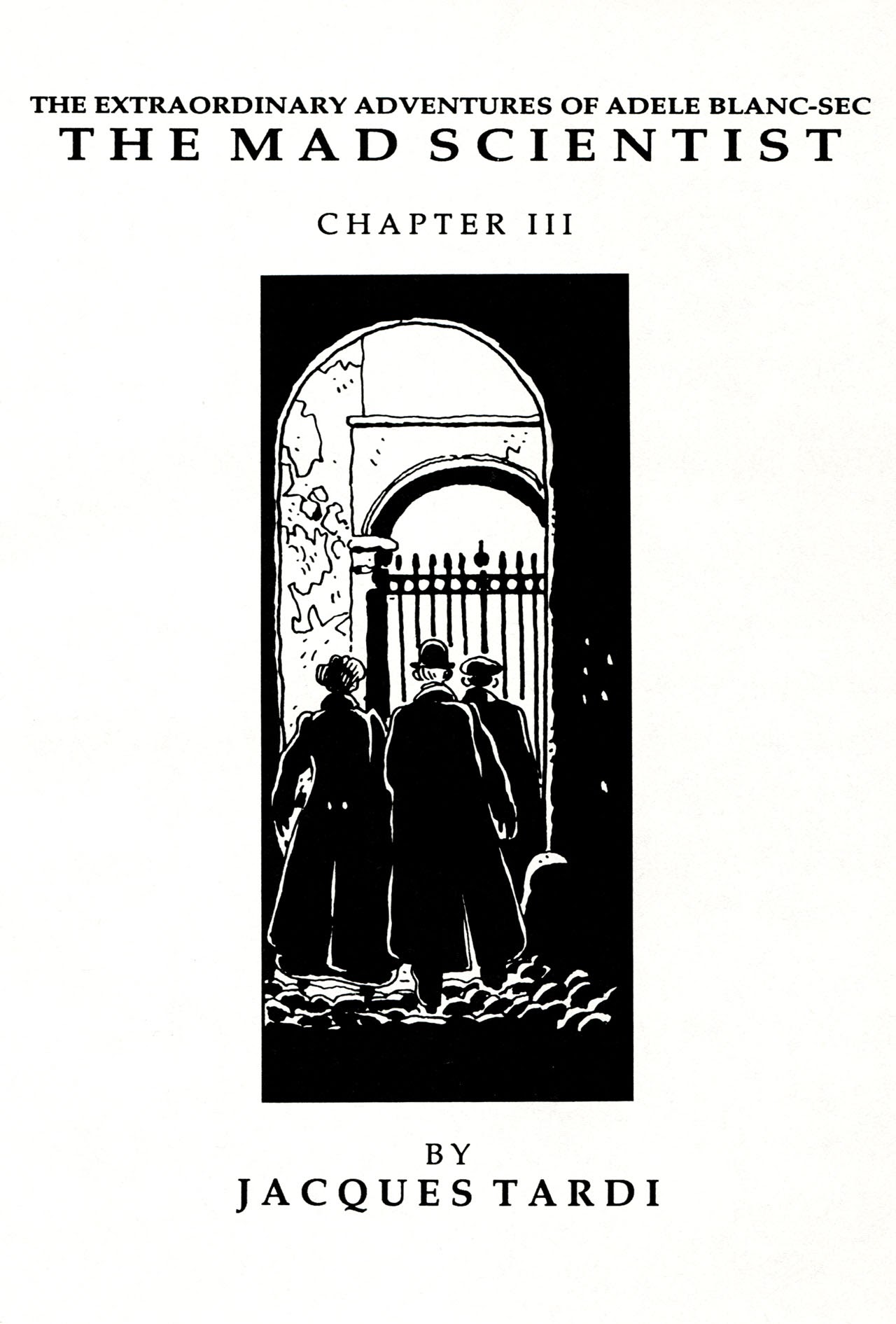 Read online The Extraordinary Adventures of Adele Blanc-Sec comic -  Issue #3 - 34