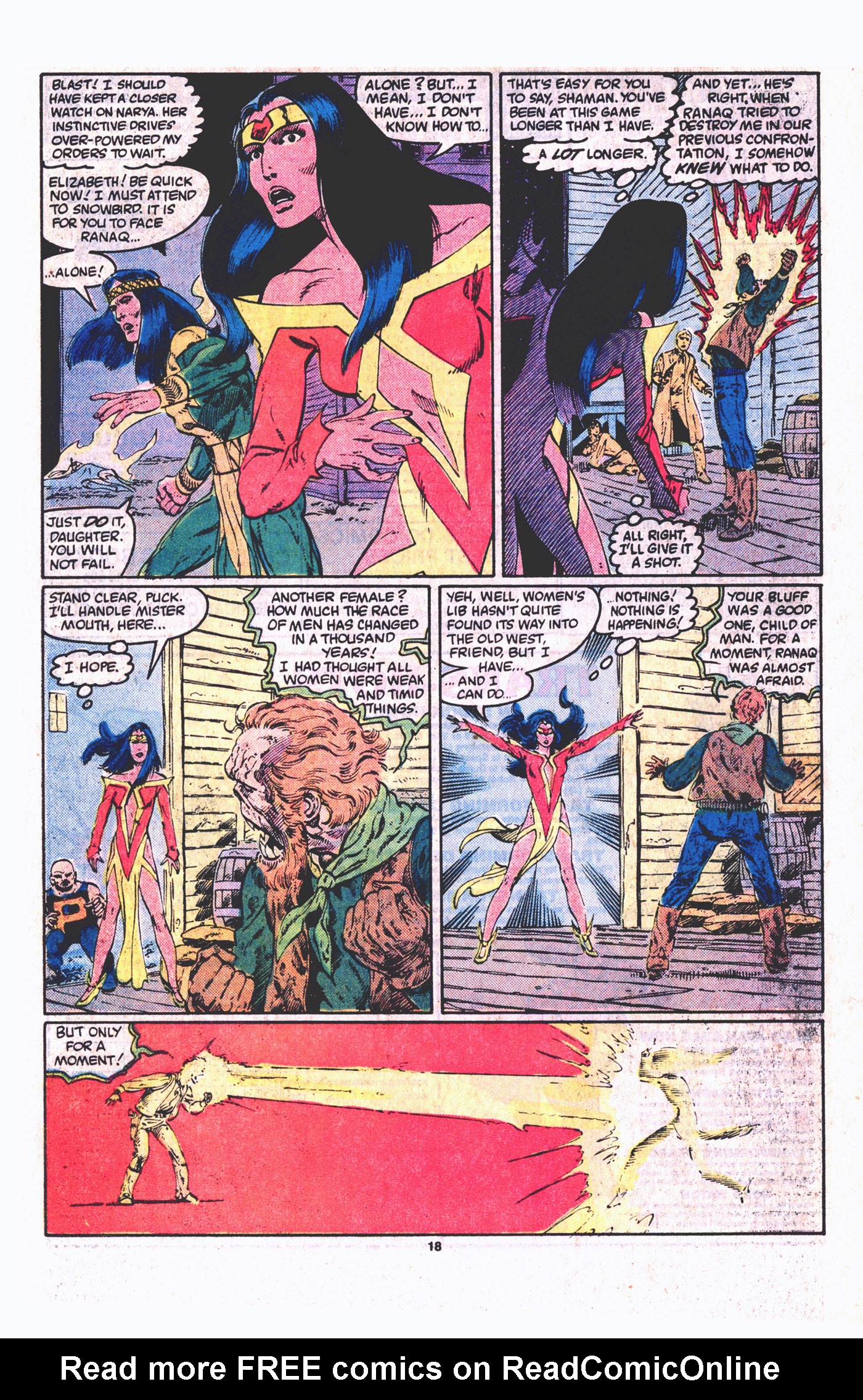 Read online Alpha Flight (1983) comic -  Issue #19 - 19