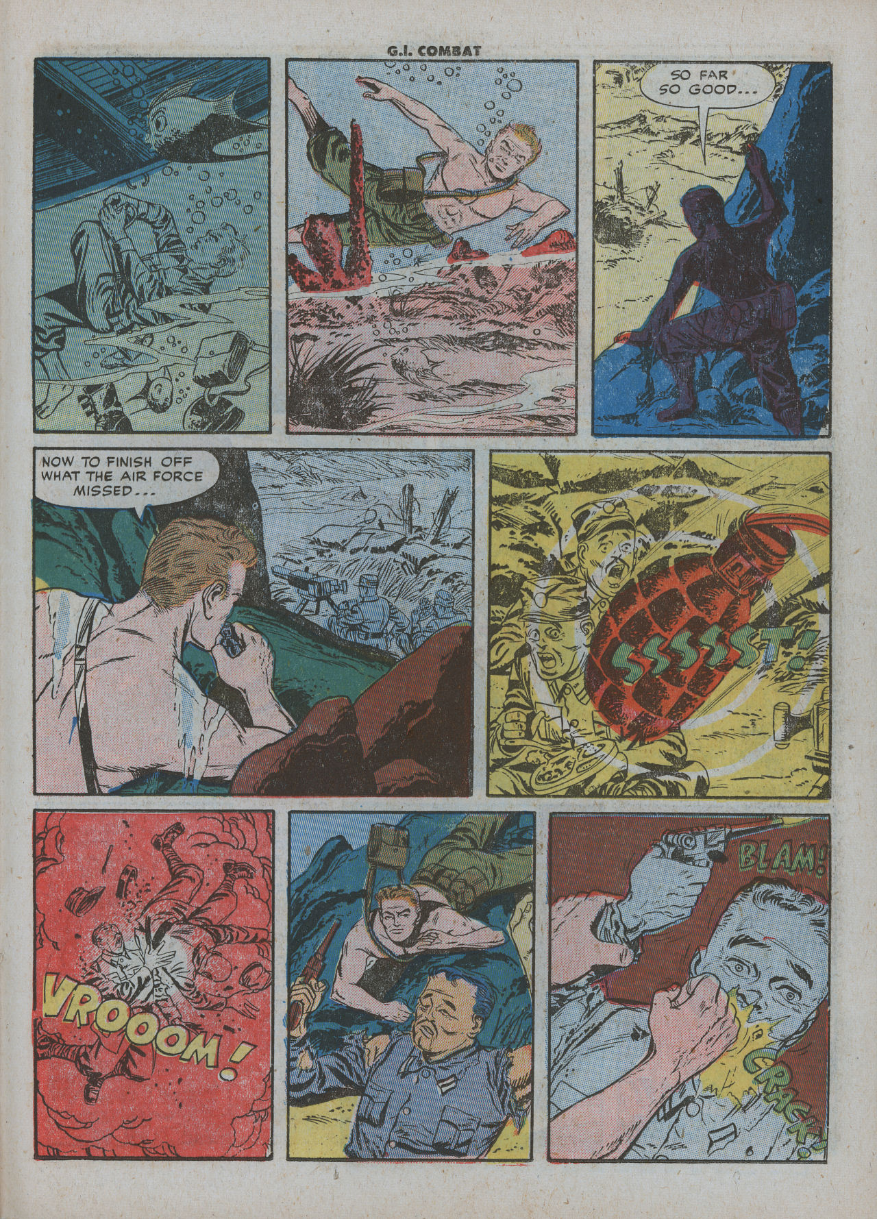 Read online G.I. Combat (1952) comic -  Issue #4 - 23