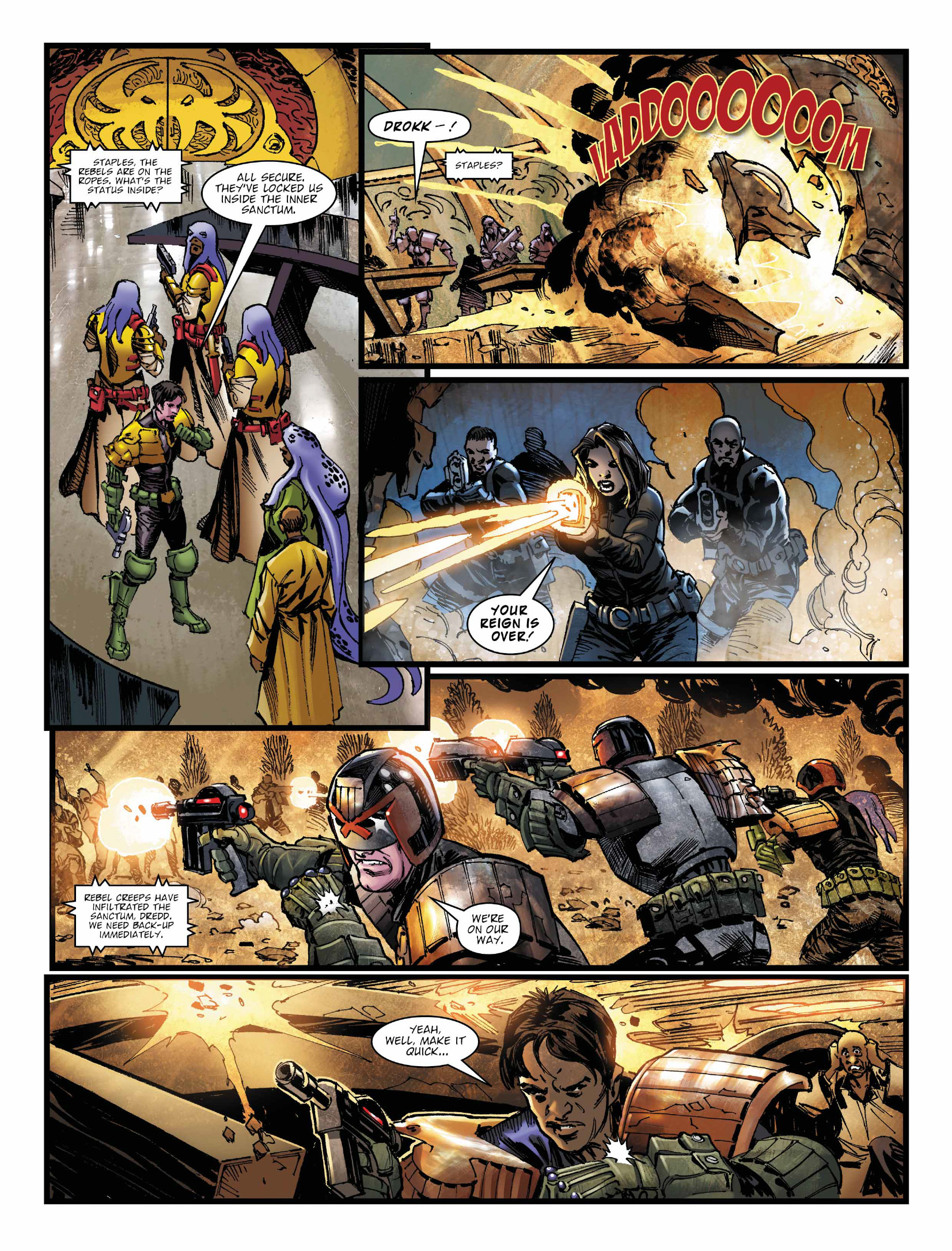 Read online Judge Dredd Megazine (Vol. 5) comic -  Issue #443 - 10