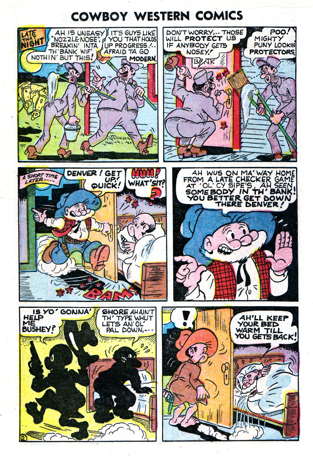 Read online Cowboy Western Comics (1948) comic -  Issue #37 - 21