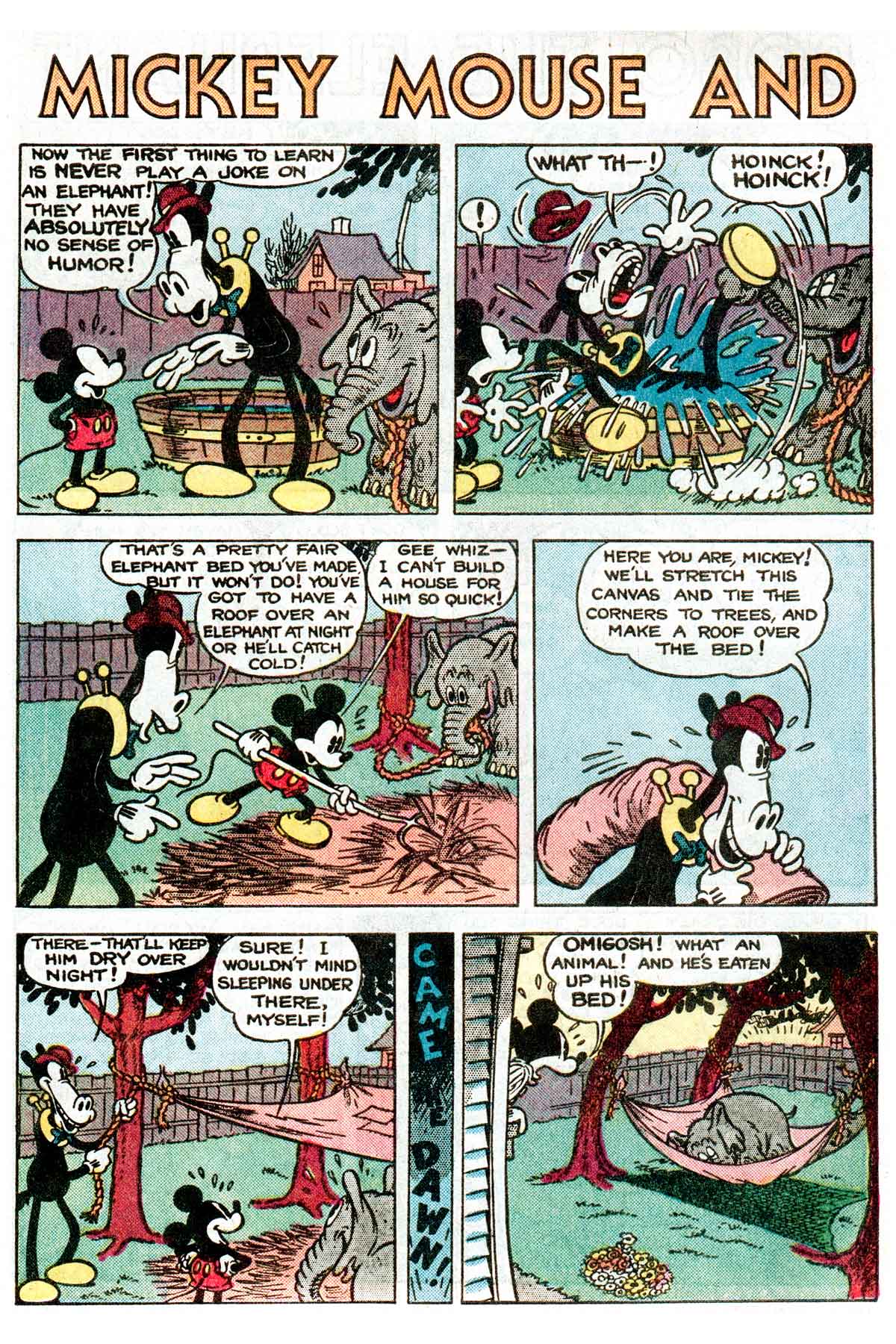 Read online Walt Disney's Mickey Mouse comic -  Issue #231 - 8
