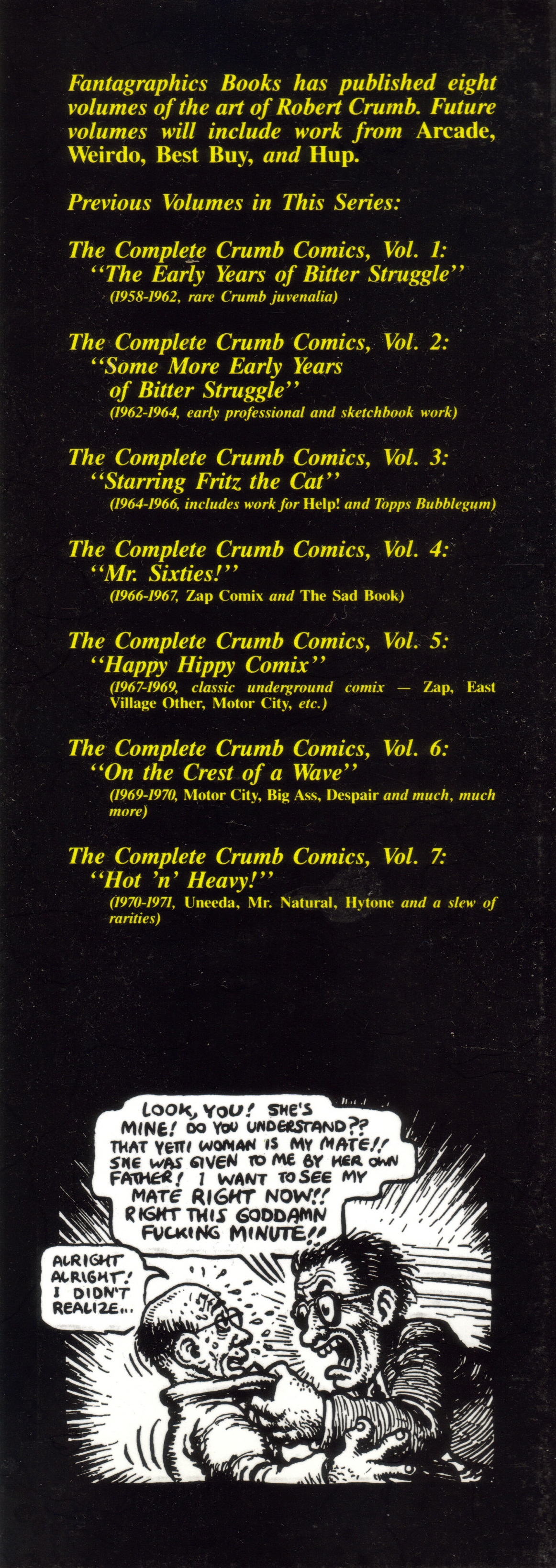 Read online The Complete Crumb Comics comic -  Issue # TPB 8 - 145