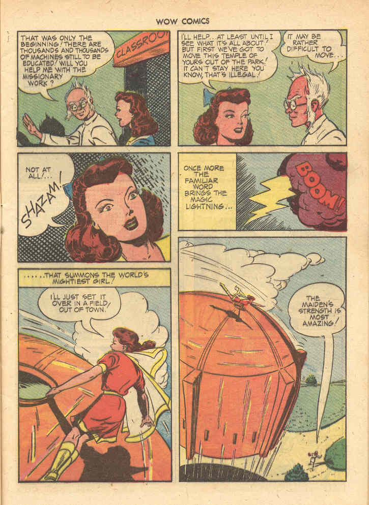 Read online Wow Comics comic -  Issue #26 - 9