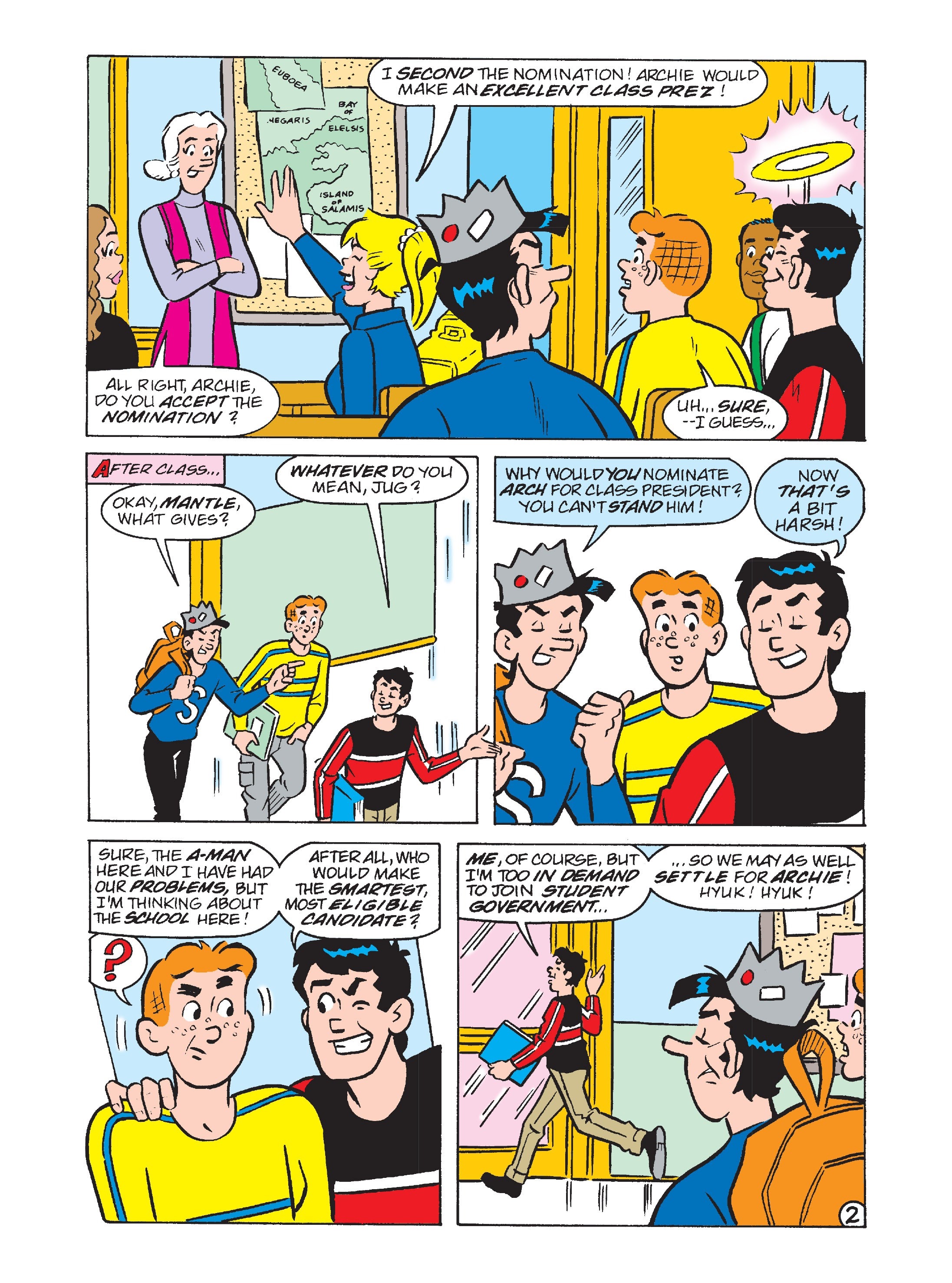 Read online Archie's Double Digest Magazine comic -  Issue #255 - 210