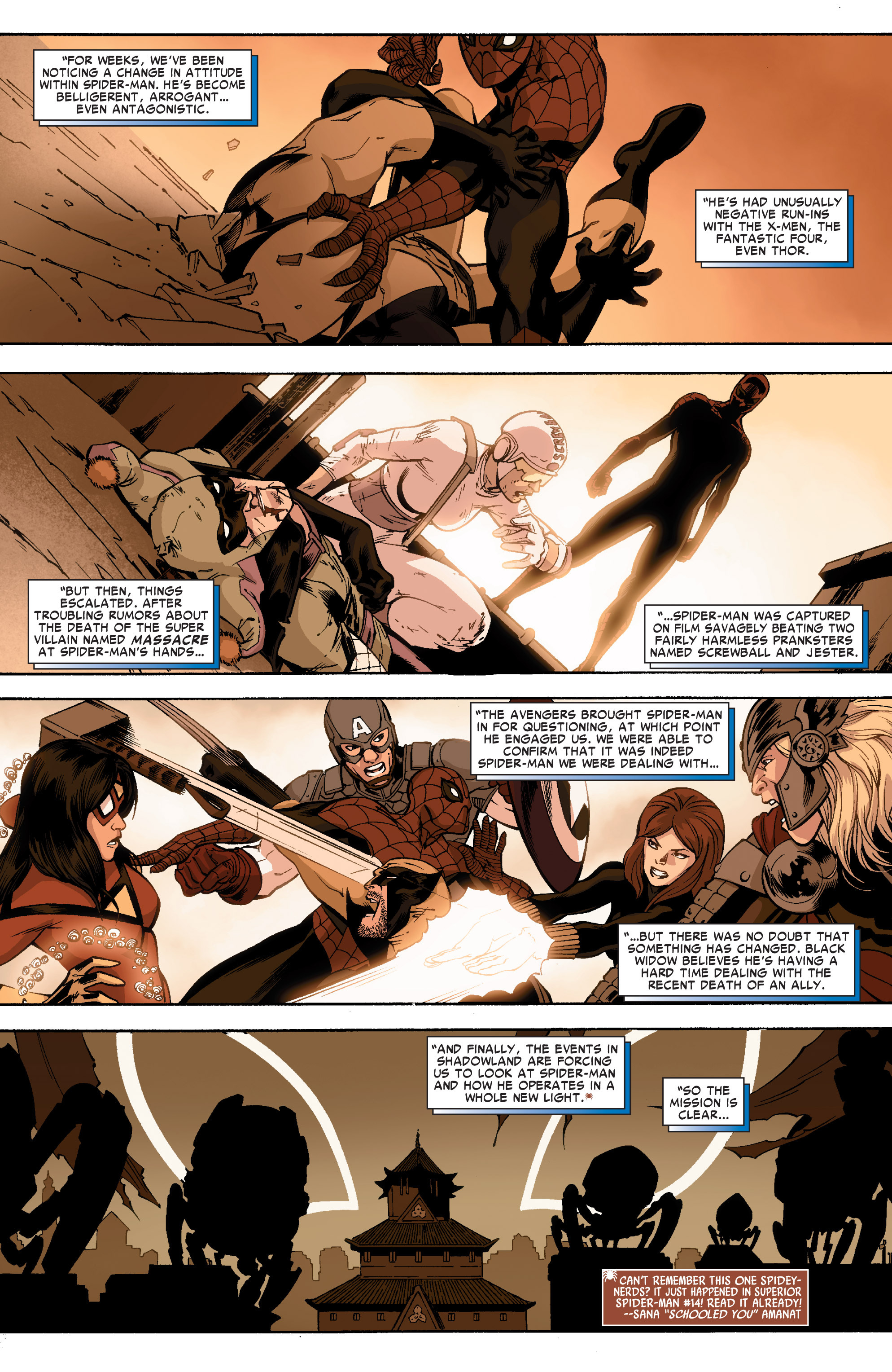 Read online Superior Spider-Man Team-Up comic -  Issue #1 - 7