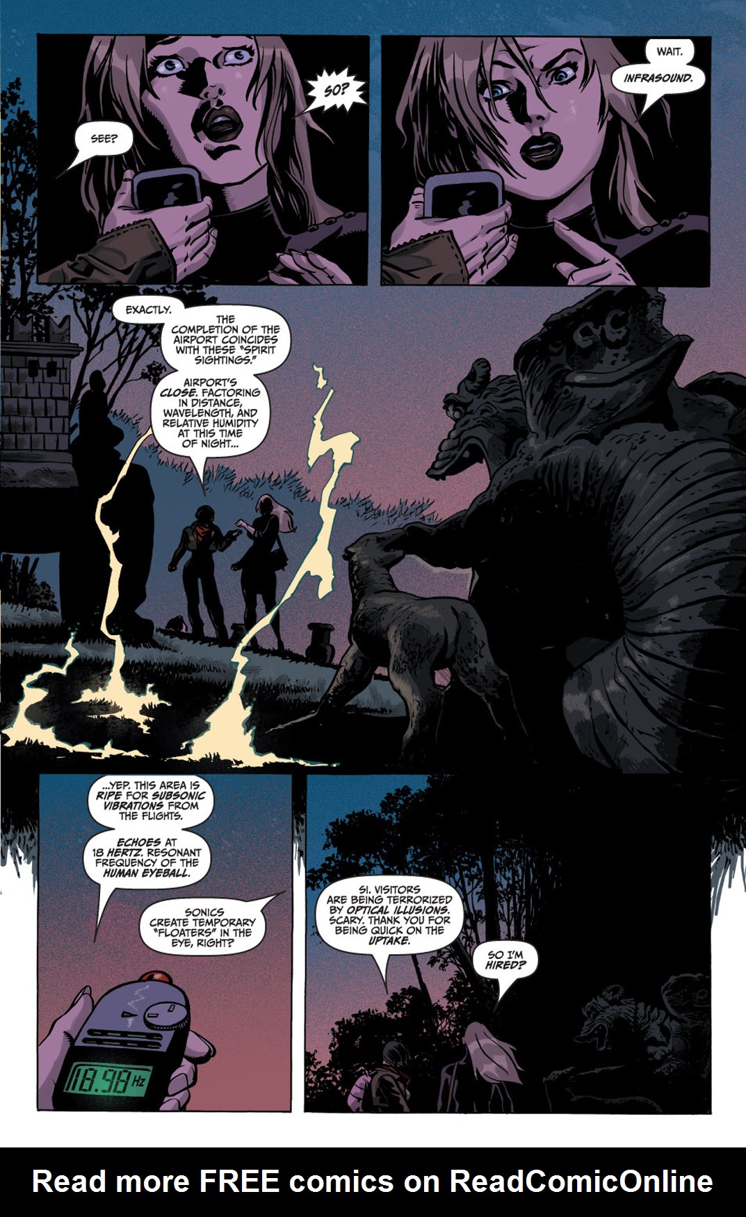 Read online The Unknown: The Devil Made Flesh comic -  Issue #1 - 12