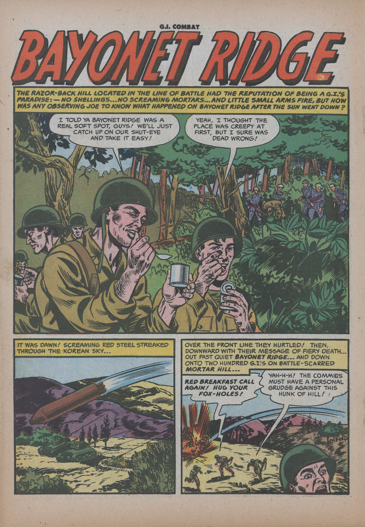 Read online G.I. Combat (1952) comic -  Issue #37 - 18