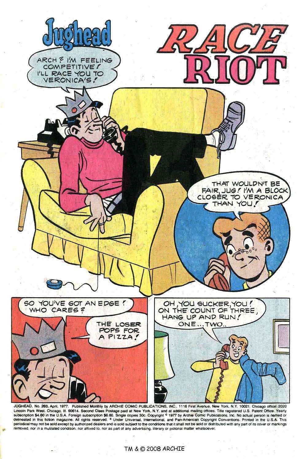 Read online Jughead (1965) comic -  Issue #263 - 3