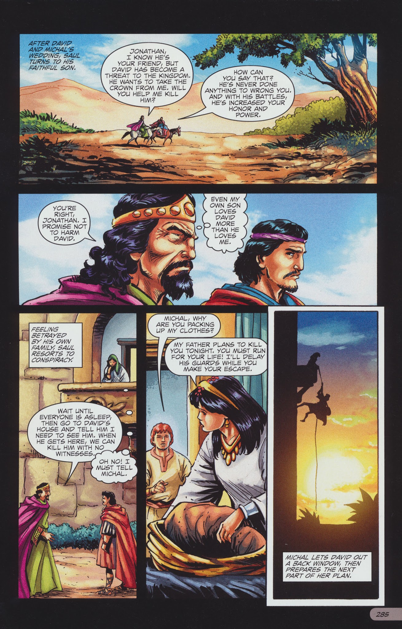 Read online The Action Bible comic -  Issue # TPB 1 - 289