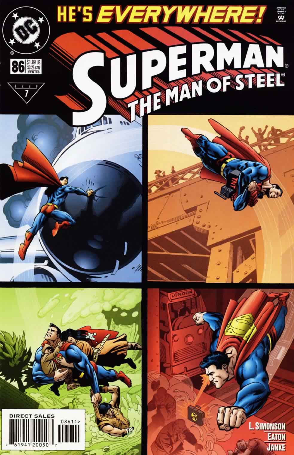 Superman: The Man of Steel (1991) Issue #86 #94 - English 1