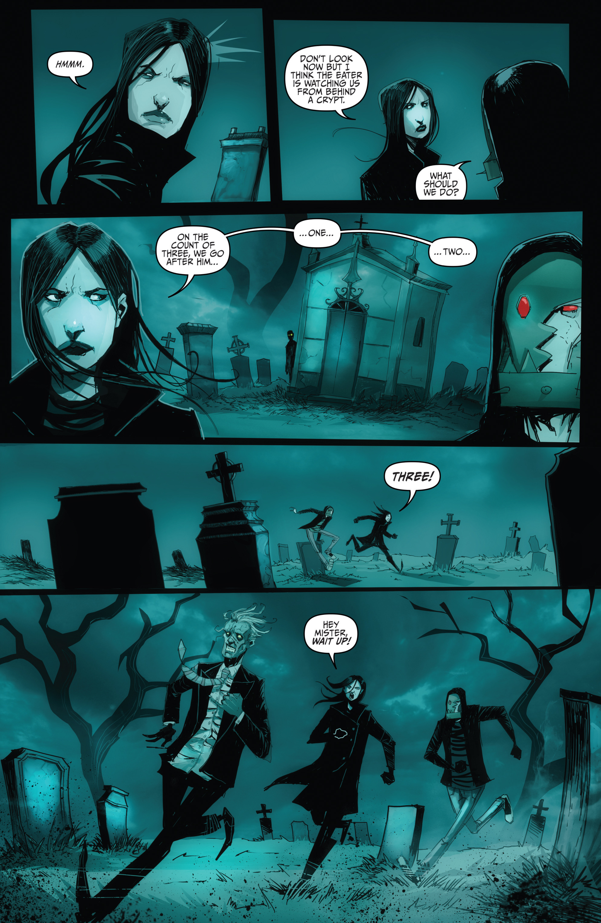 Read online The October Faction: Deadly Season comic -  Issue #2 - 5