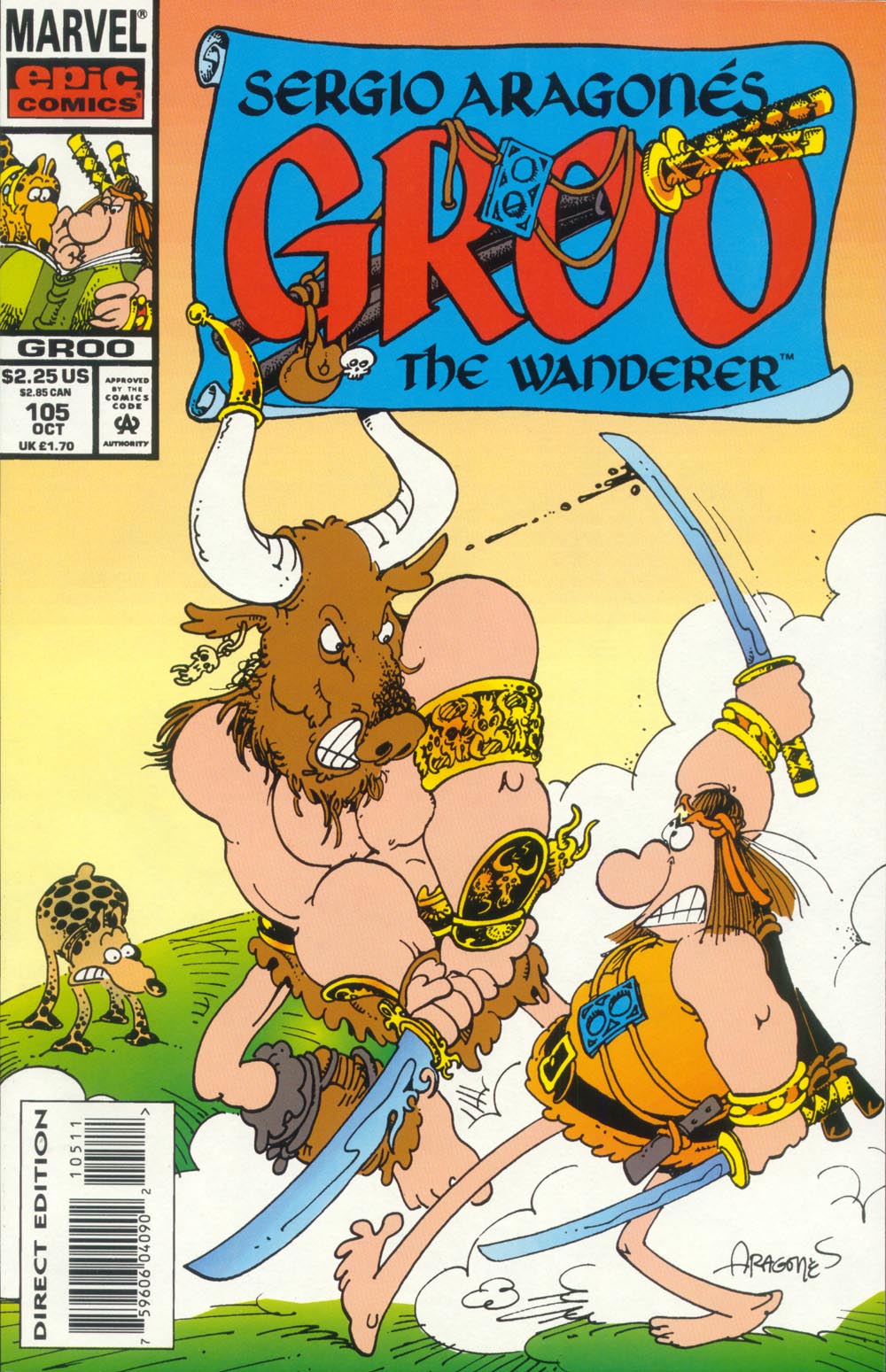 Read online Sergio Aragonés Groo the Wanderer comic -  Issue #105 - 1
