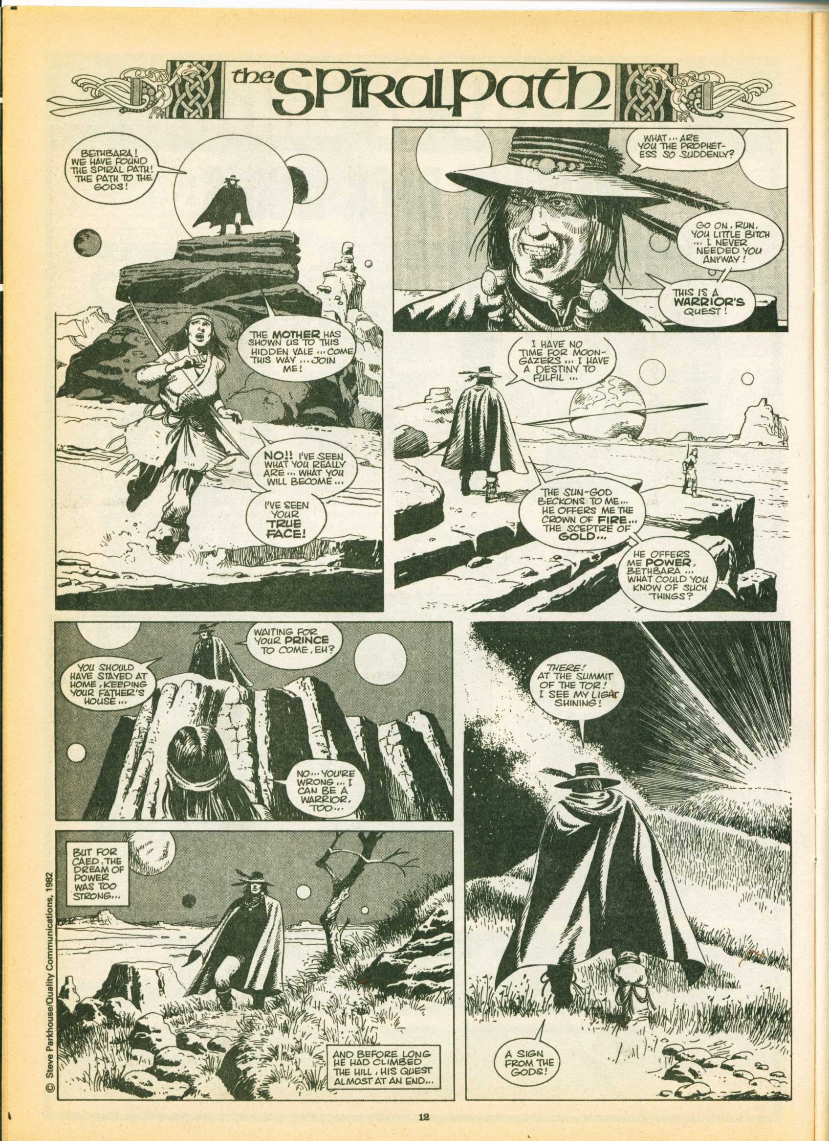 Read online Warrior comic -  Issue #8 - 12