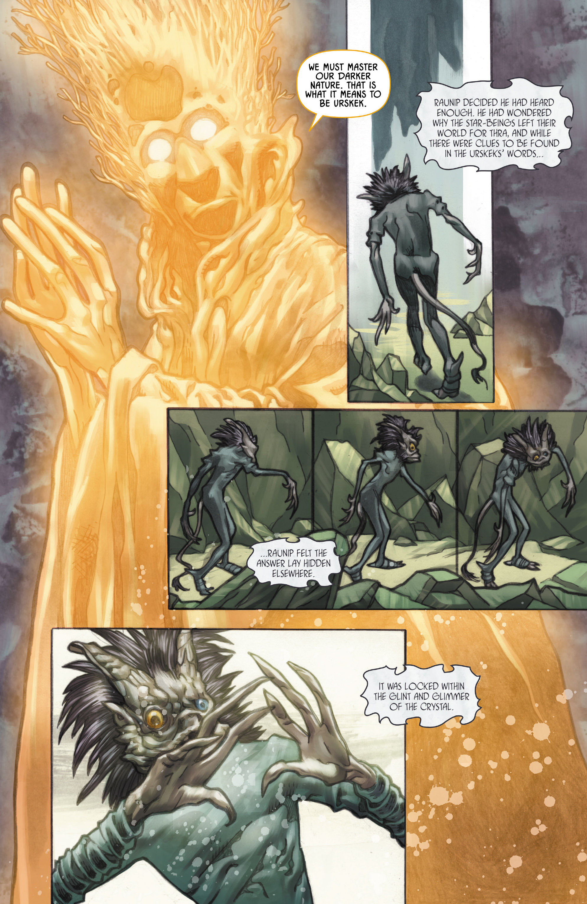 Read online The Dark Crystal: Creation Myths comic -  Issue # TPB 1 - 69