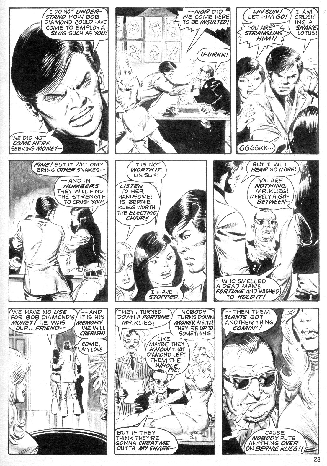 Read online The Deadly Hands of Kung Fu comic -  Issue #30 - 23