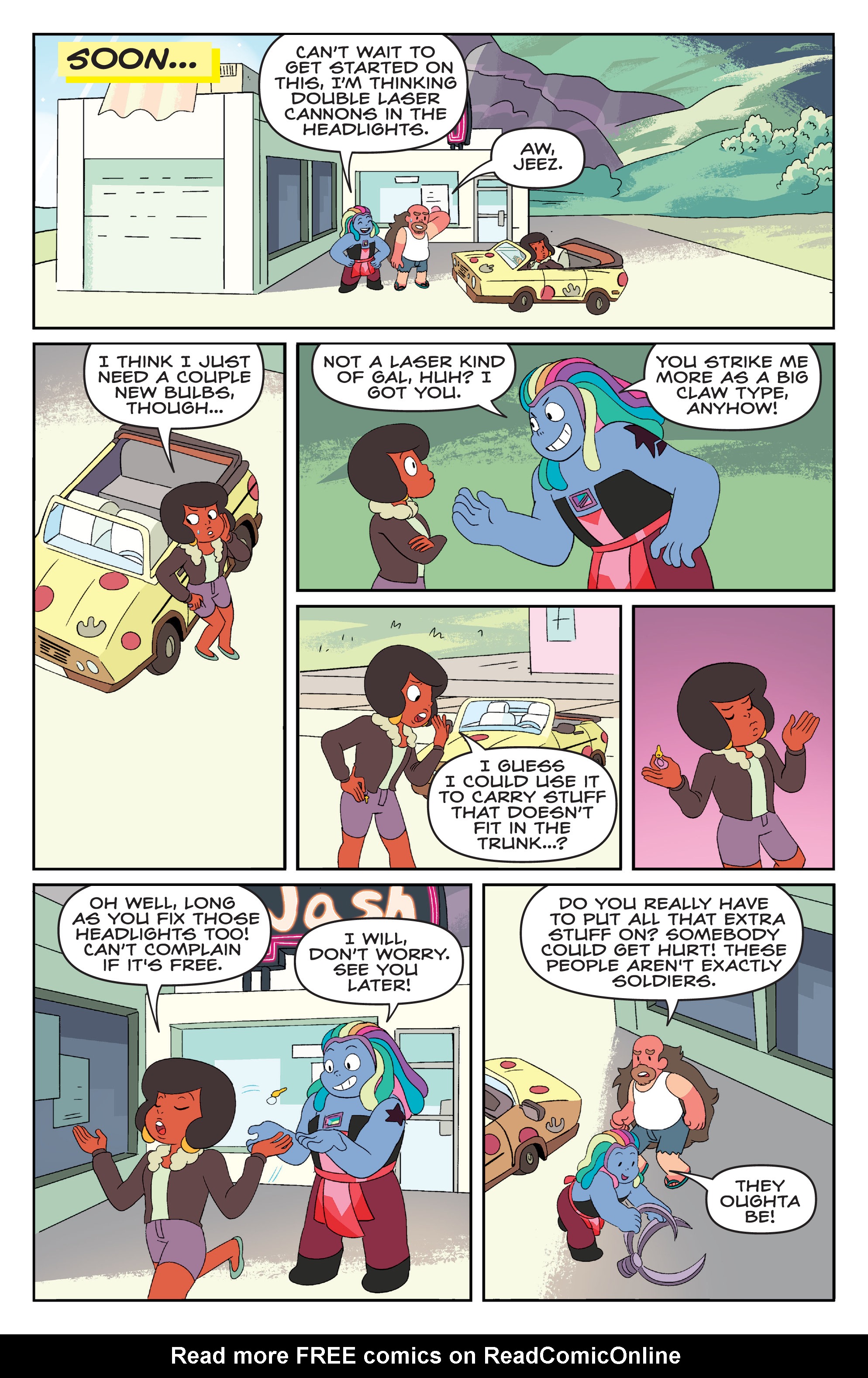 Read online Steven Universe Ongoing comic -  Issue #35 - 11