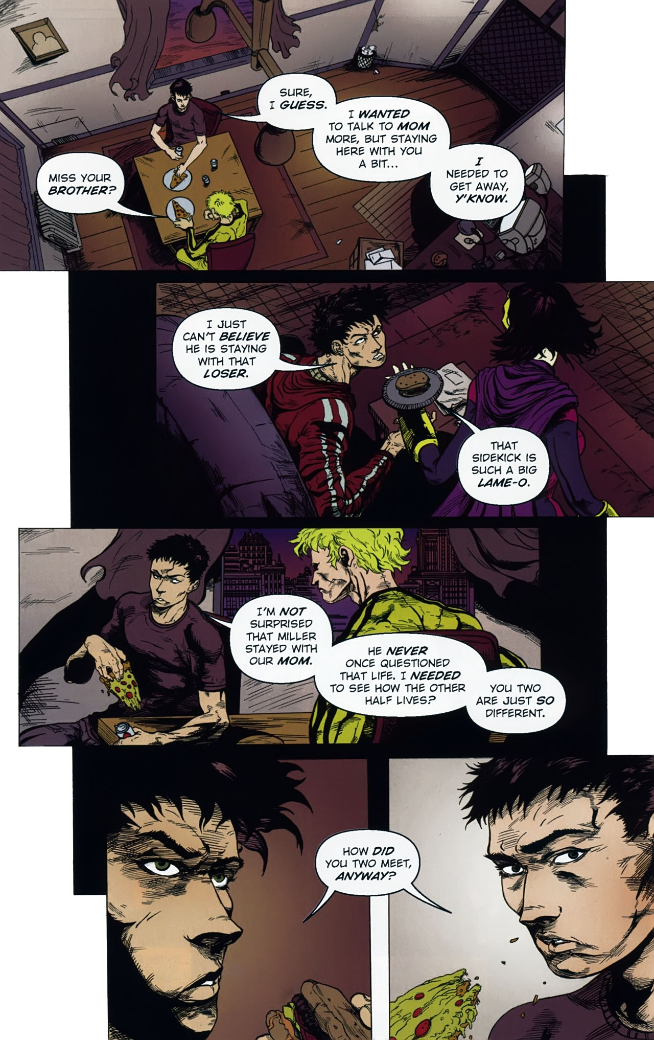 Read online Necessary Evil comic -  Issue #9 - 11