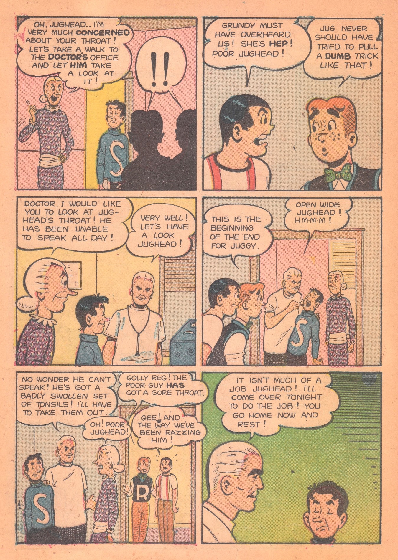 Read online Archie's Pal Jughead comic -  Issue #9 - 17