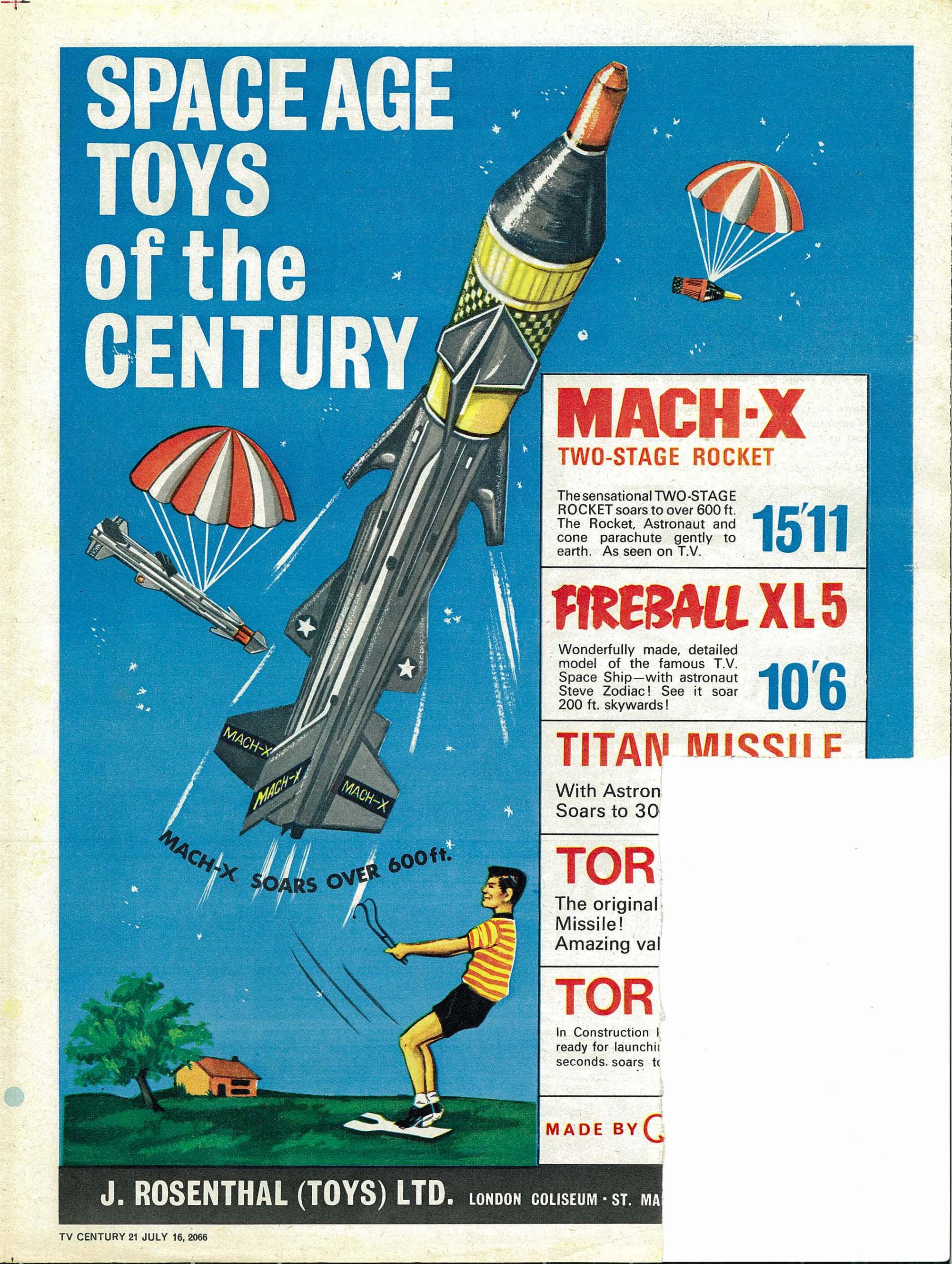 Read online TV Century 21 (TV 21) comic -  Issue #78 - 20