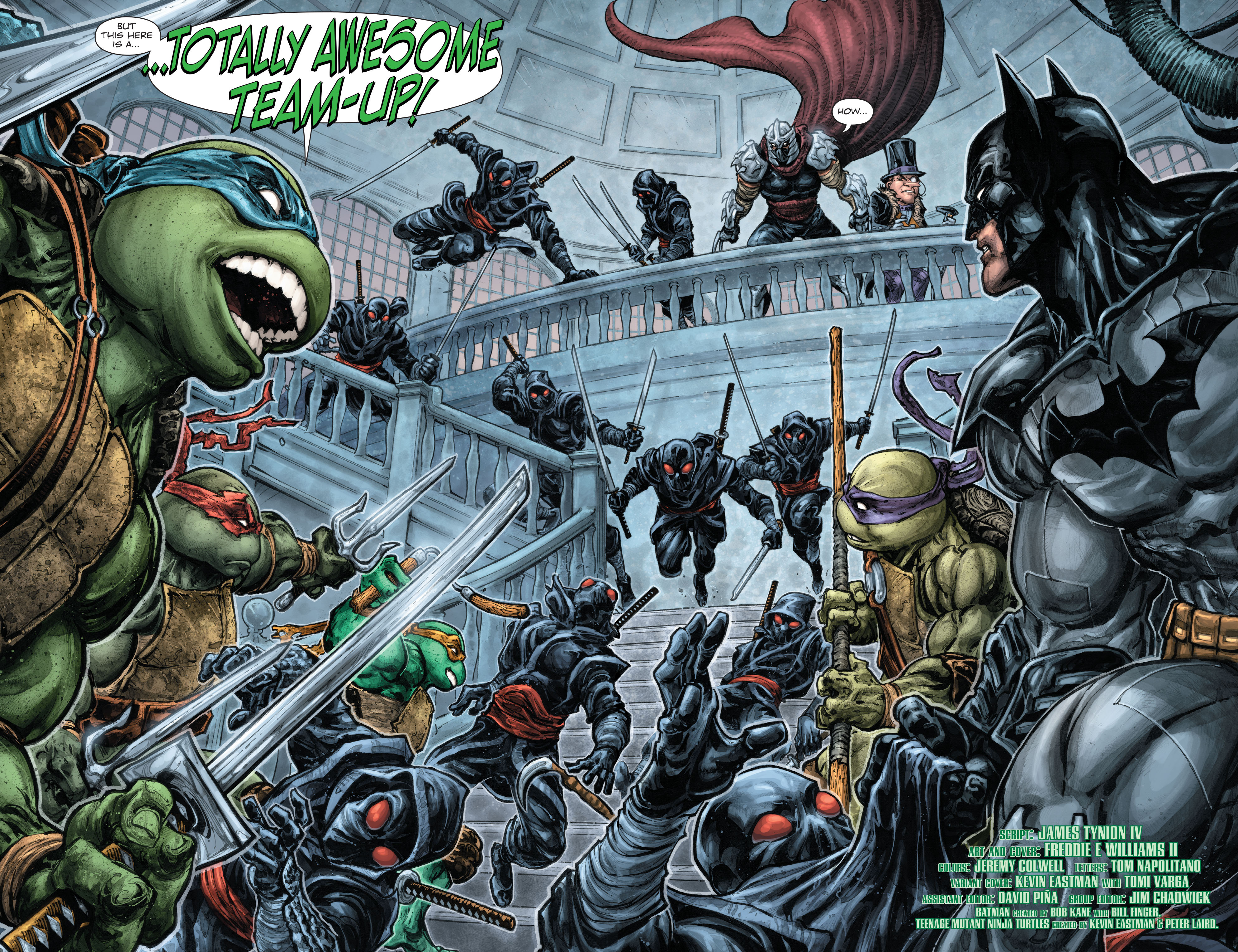 Read online Batman/Teenage Mutant Ninja Turtles comic -  Issue #3 - 9