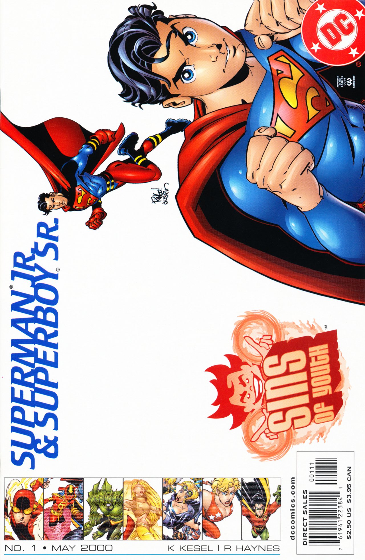 Read online Sins of Youth comic -  Issue # Superman Jr. and Superboy Sr - 1