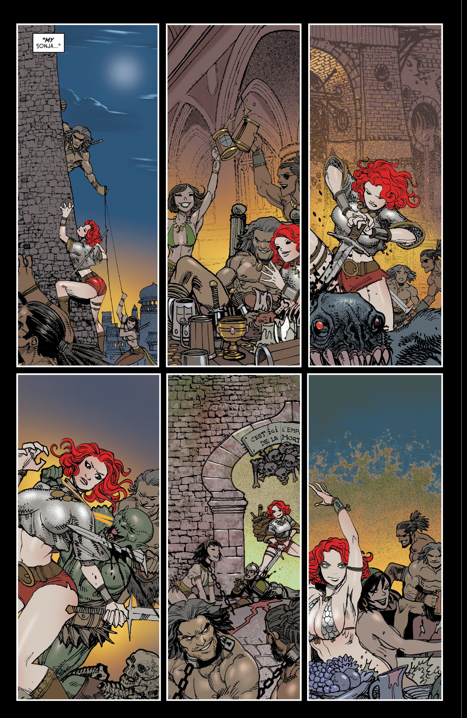 Read online The Invincible Red Sonja comic -  Issue #5 - 16