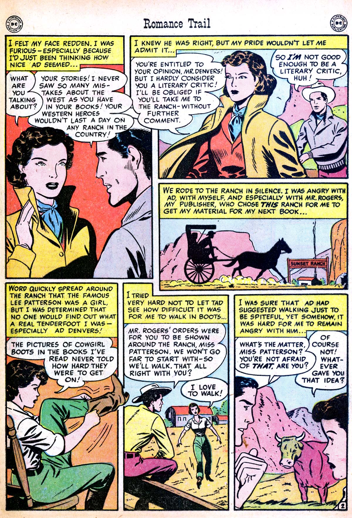 Read online Romance Trail comic -  Issue #2 - 18